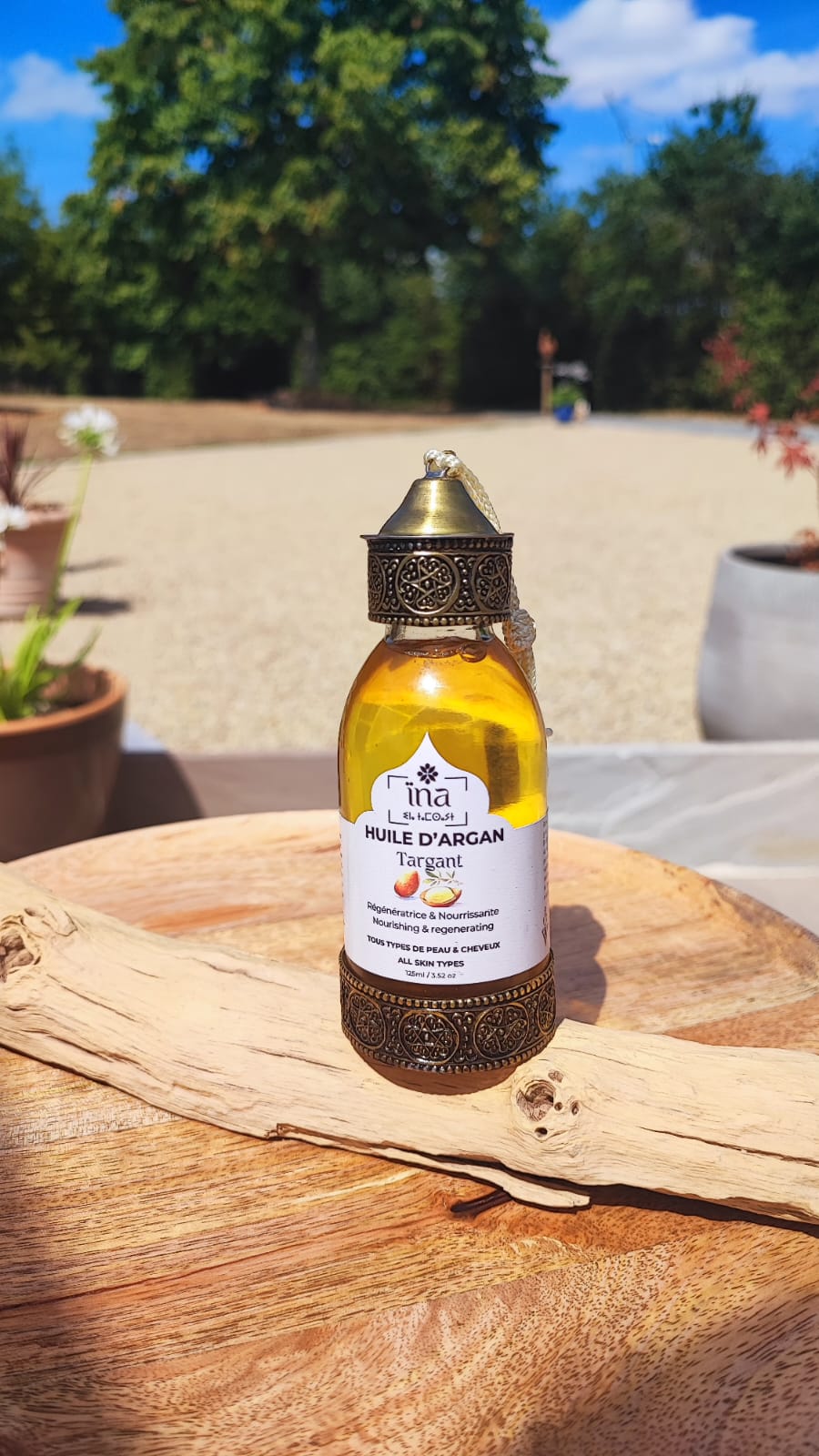 Huile d'argan 100% pure & naturelle