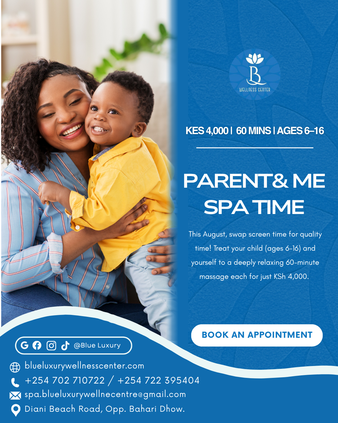 Parent & Kid Spa Time