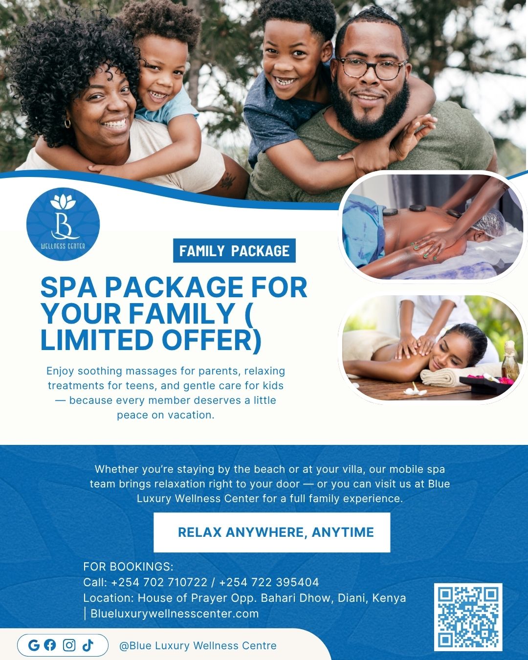 Family Spa Package