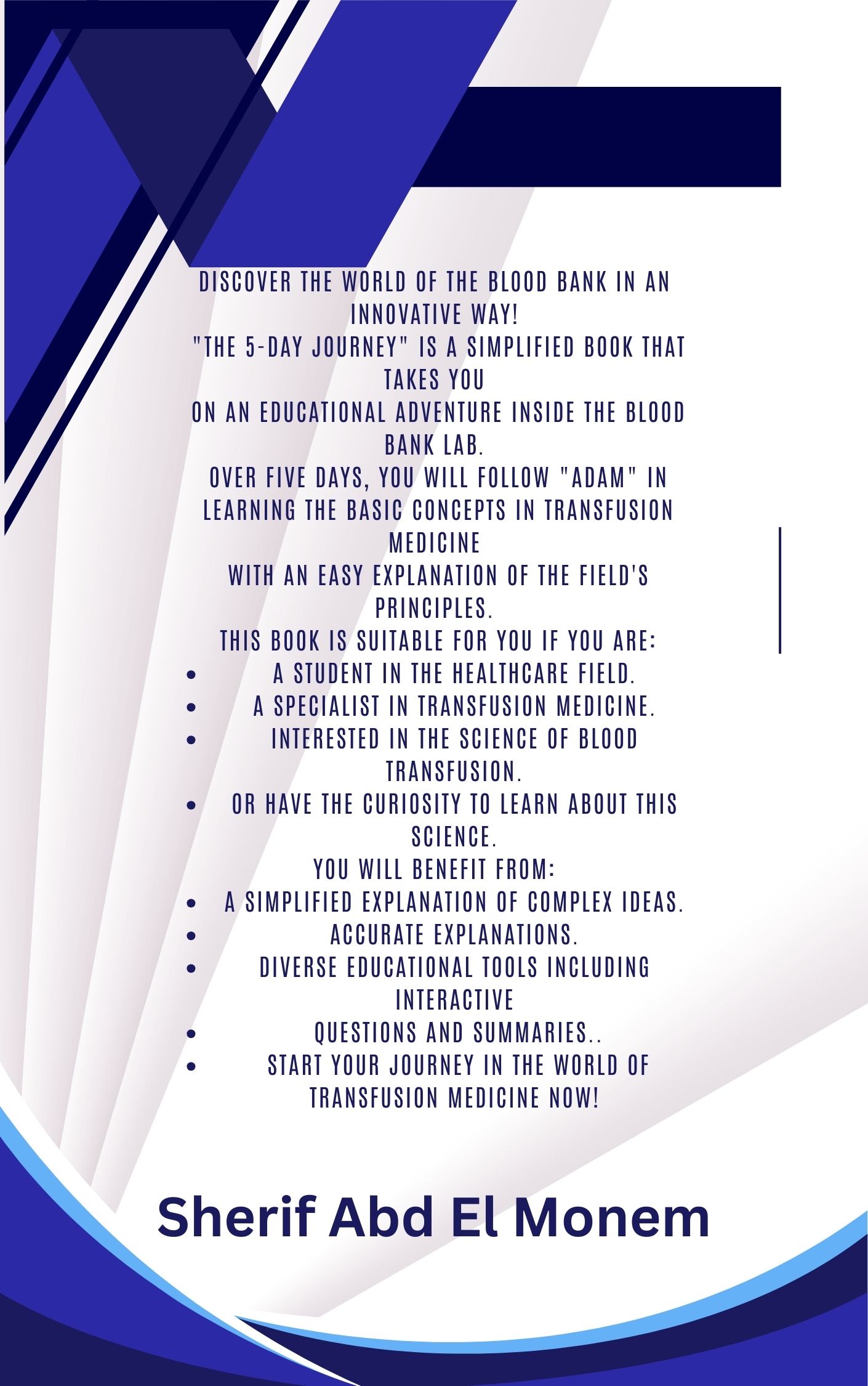 Immunohematology Made Easy (1): The 5-Days Journey..EPUB edition