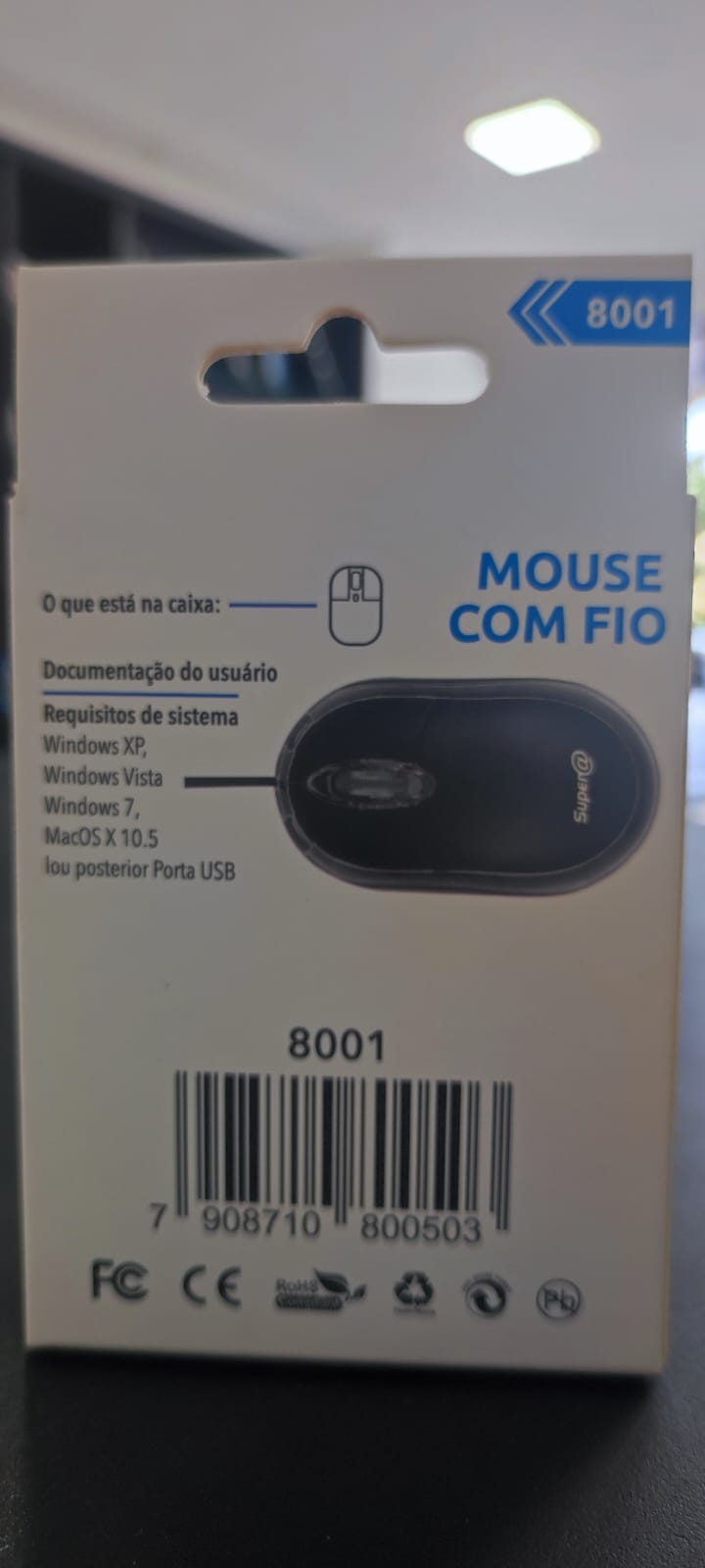 Mouse com Fio Super@