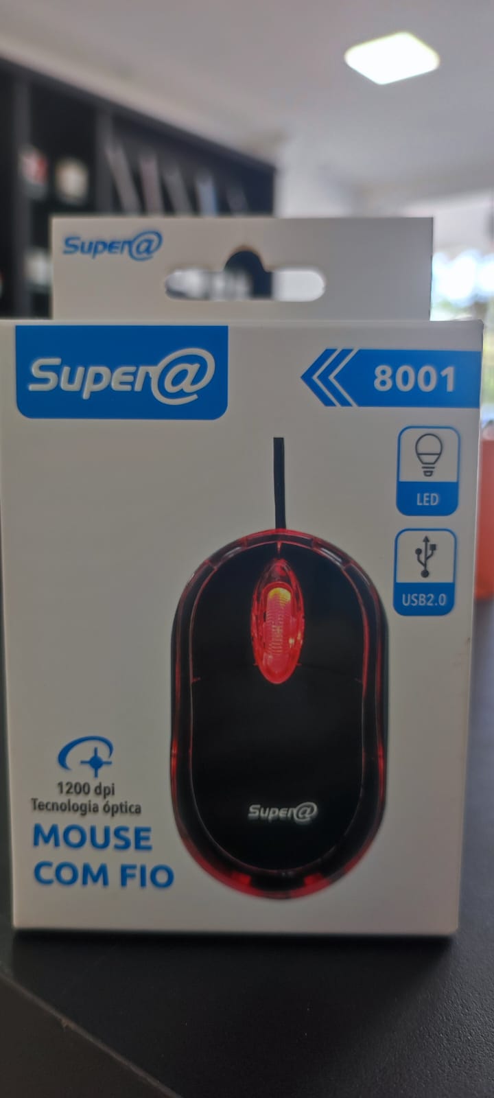 Mouse com Fio Super@