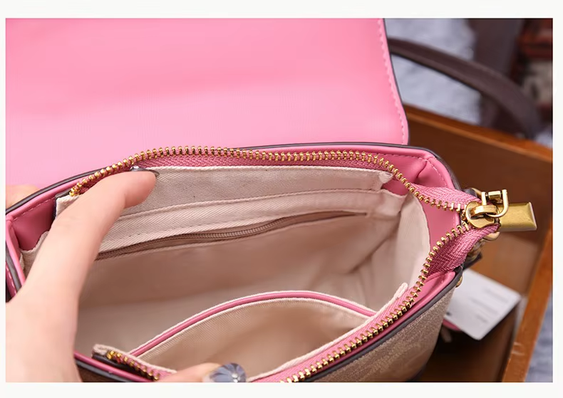 Elegant Designer Mini Handbag – Multicolor Leather Finish