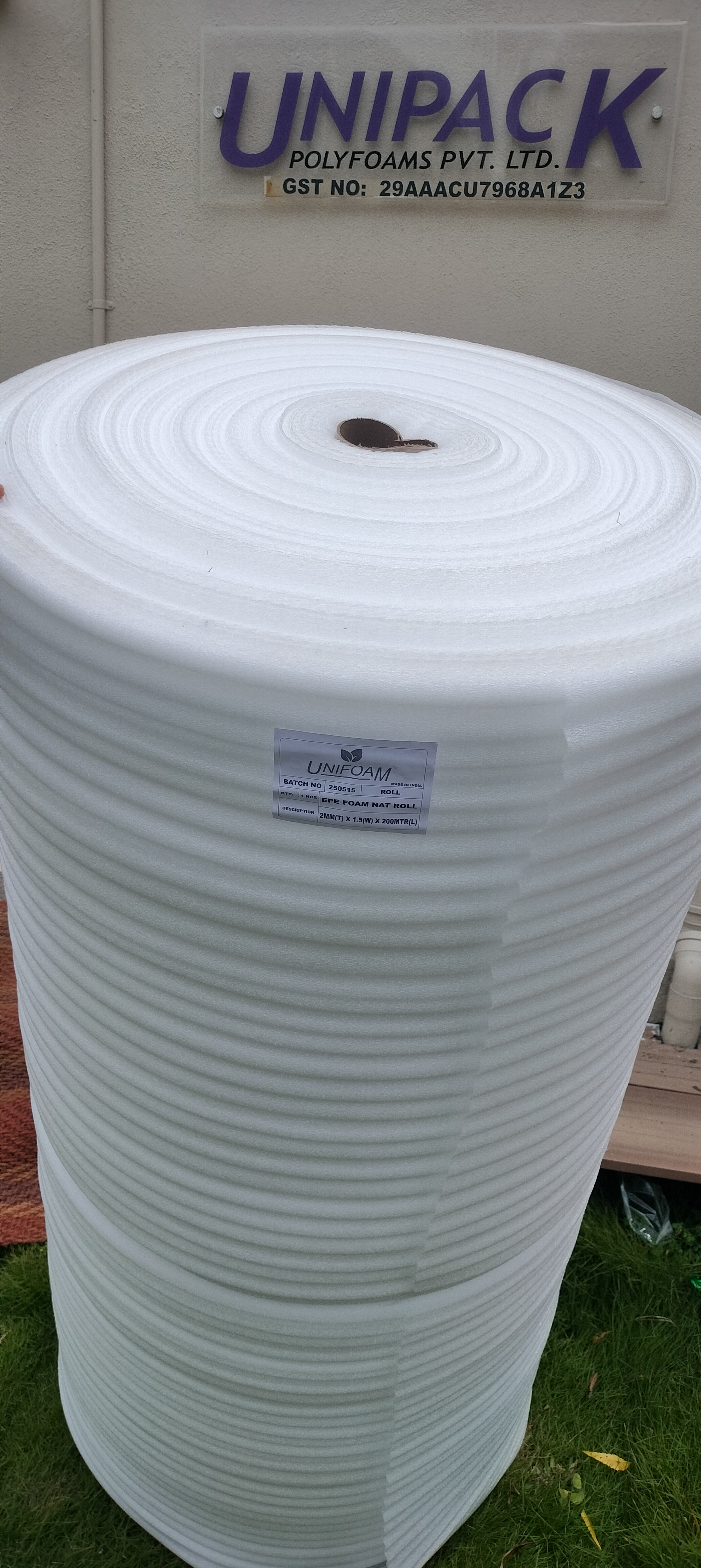 EPE Foam Packaging Roll - 2MM
