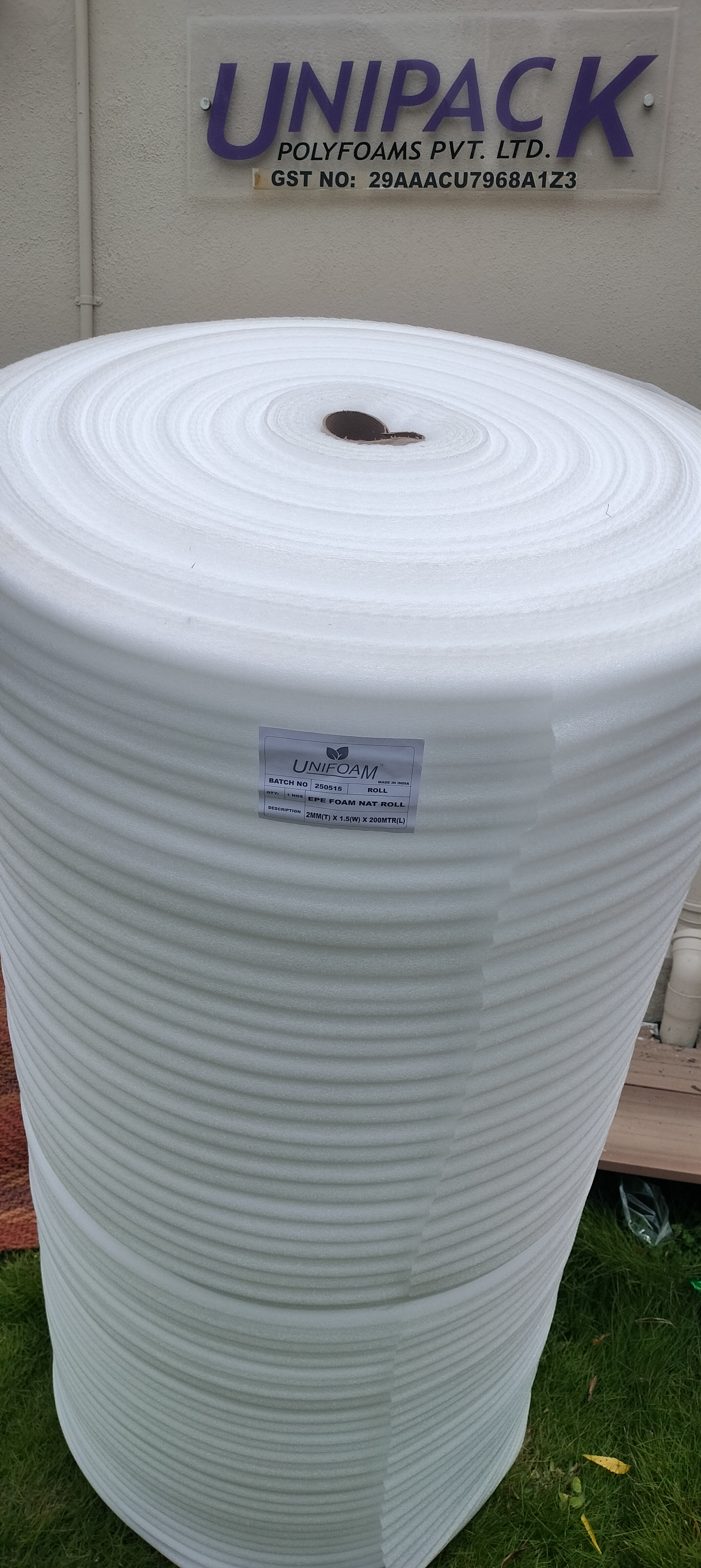 EPE Foam Packaging Roll - 2MM