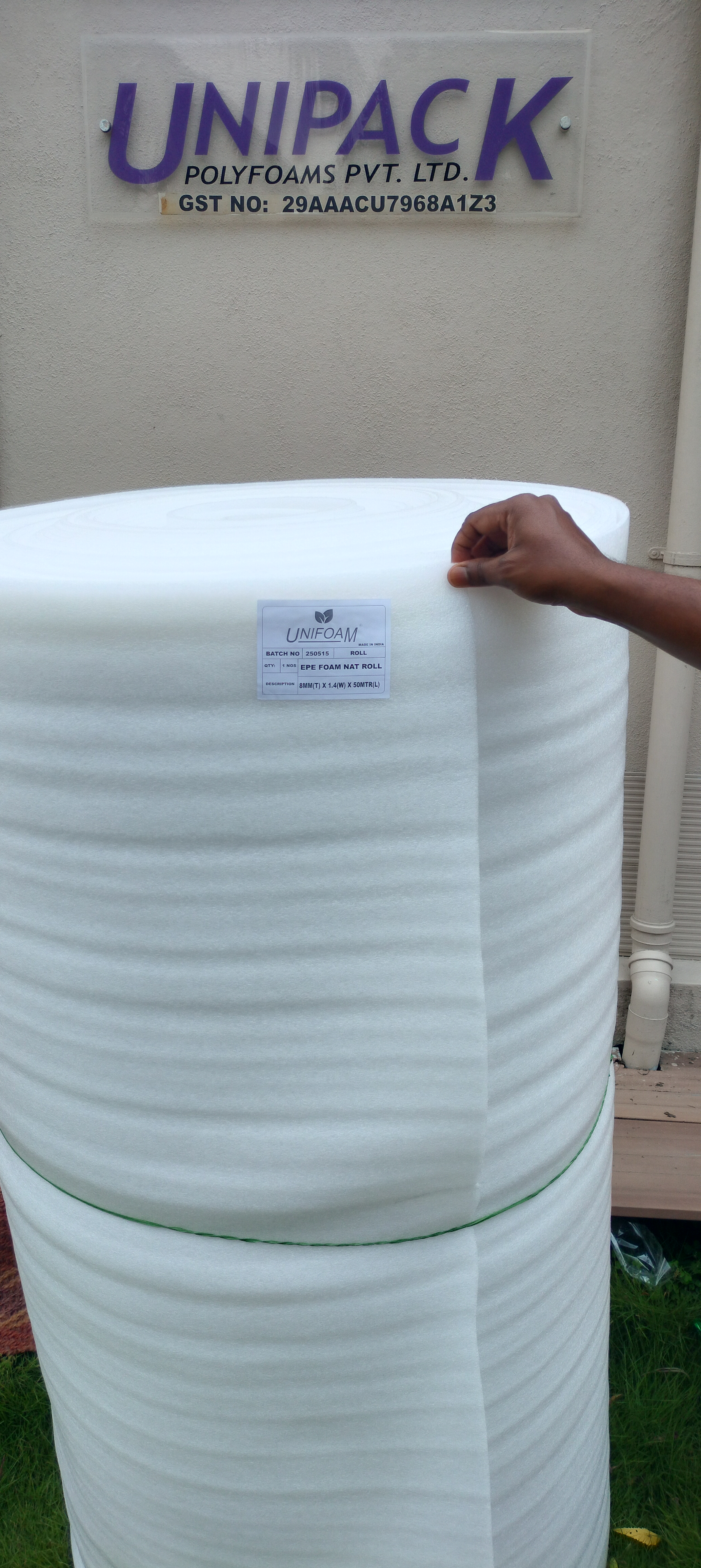 EPE Foam Packaging Roll - 8MM