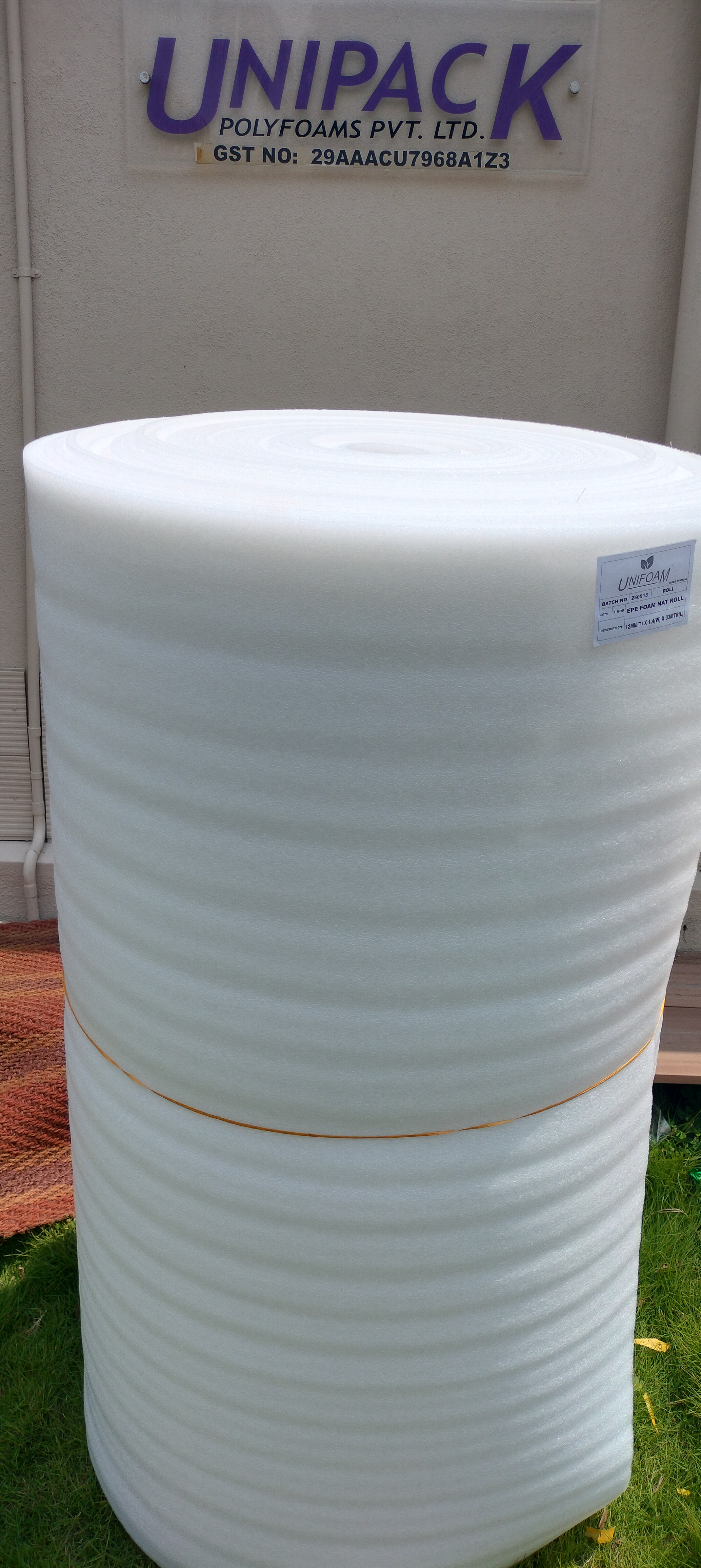 EPE Foam Packaging Roll - 12MM