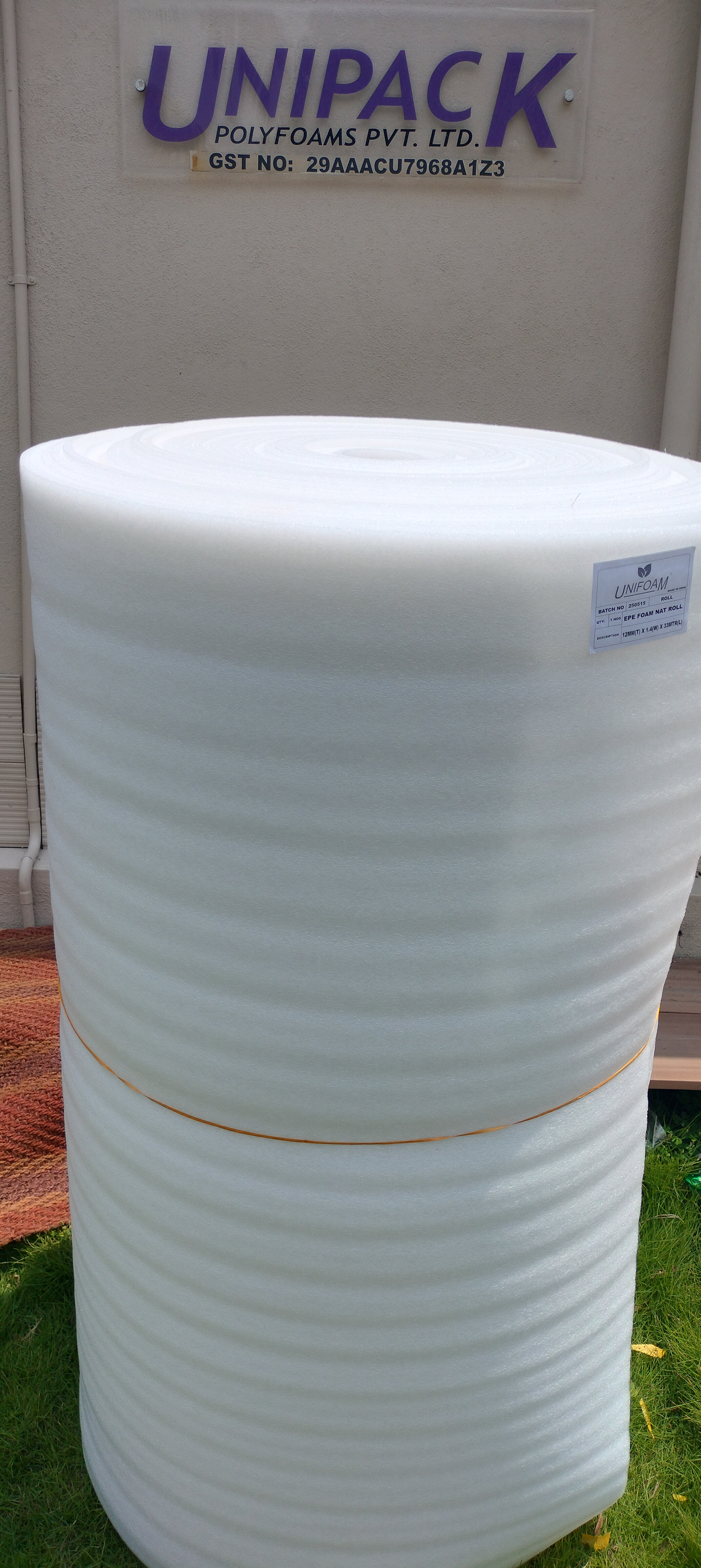 EPE Foam Packaging Roll - 12MM