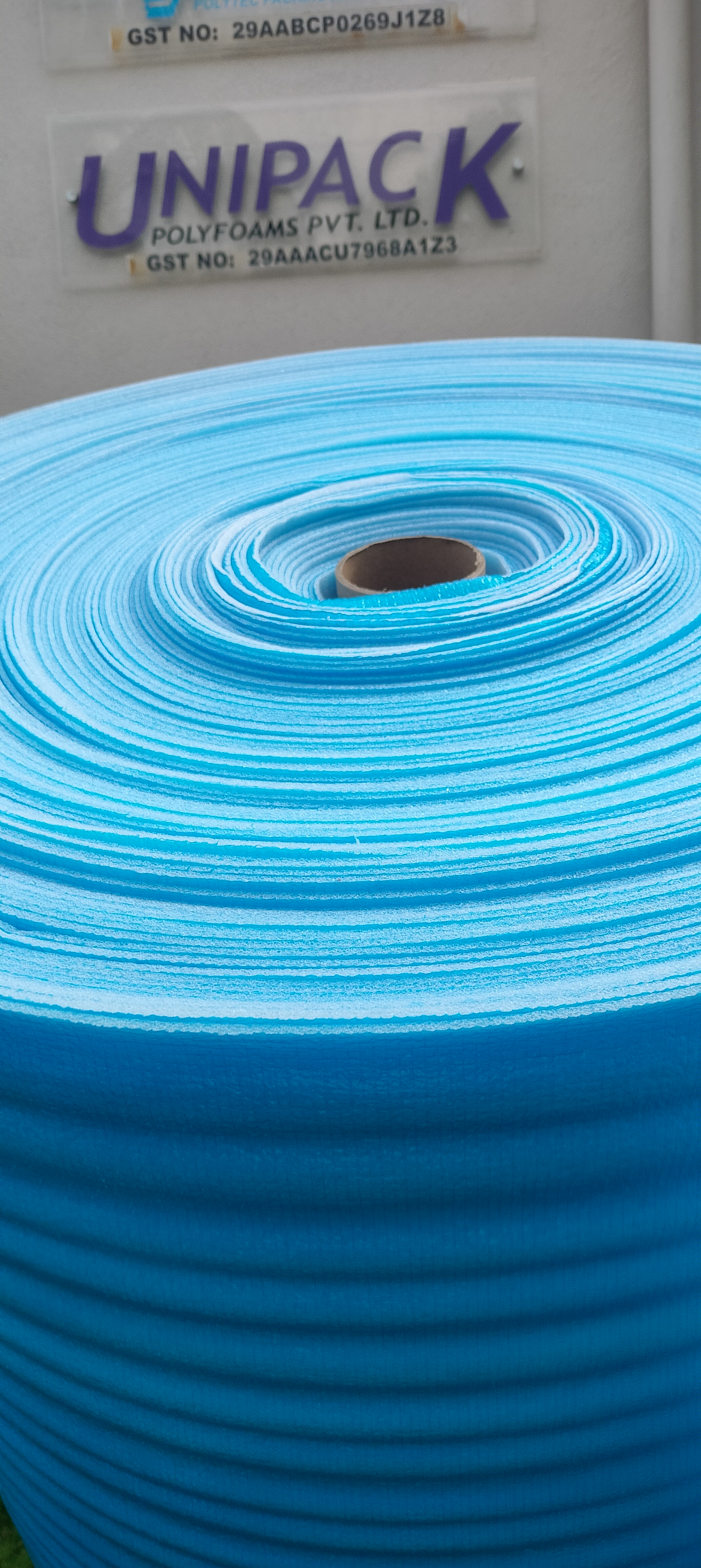Lamination Blue Foam Rolls - 4mm Thick