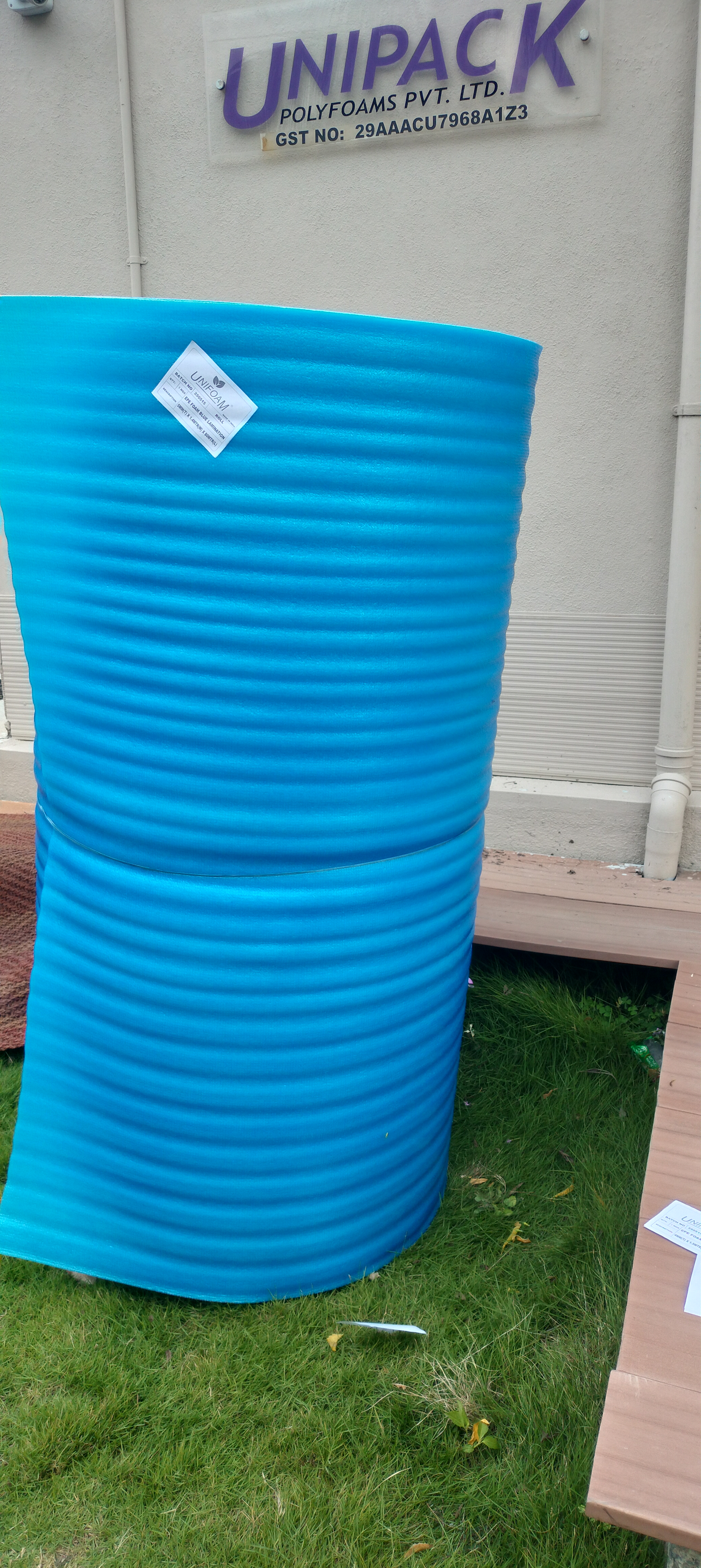 Lamination Blue Foam Rolls - 5mm Thick