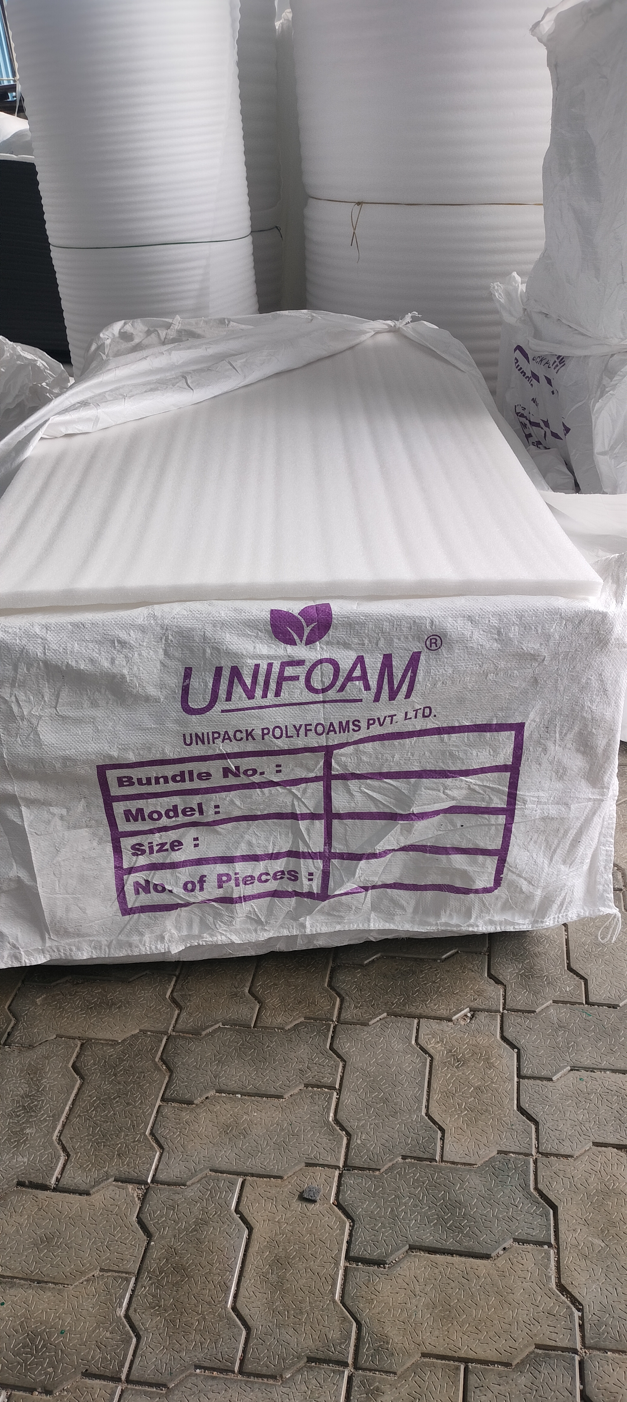 EPE Foam Sheets - 75mm Thick