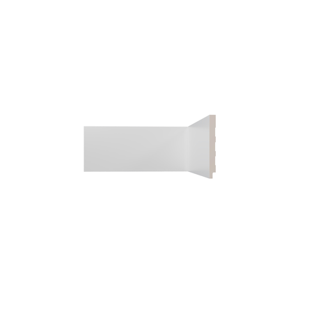 Rodapé Poliestireno VinilForte 10CM LISO - valor da barra