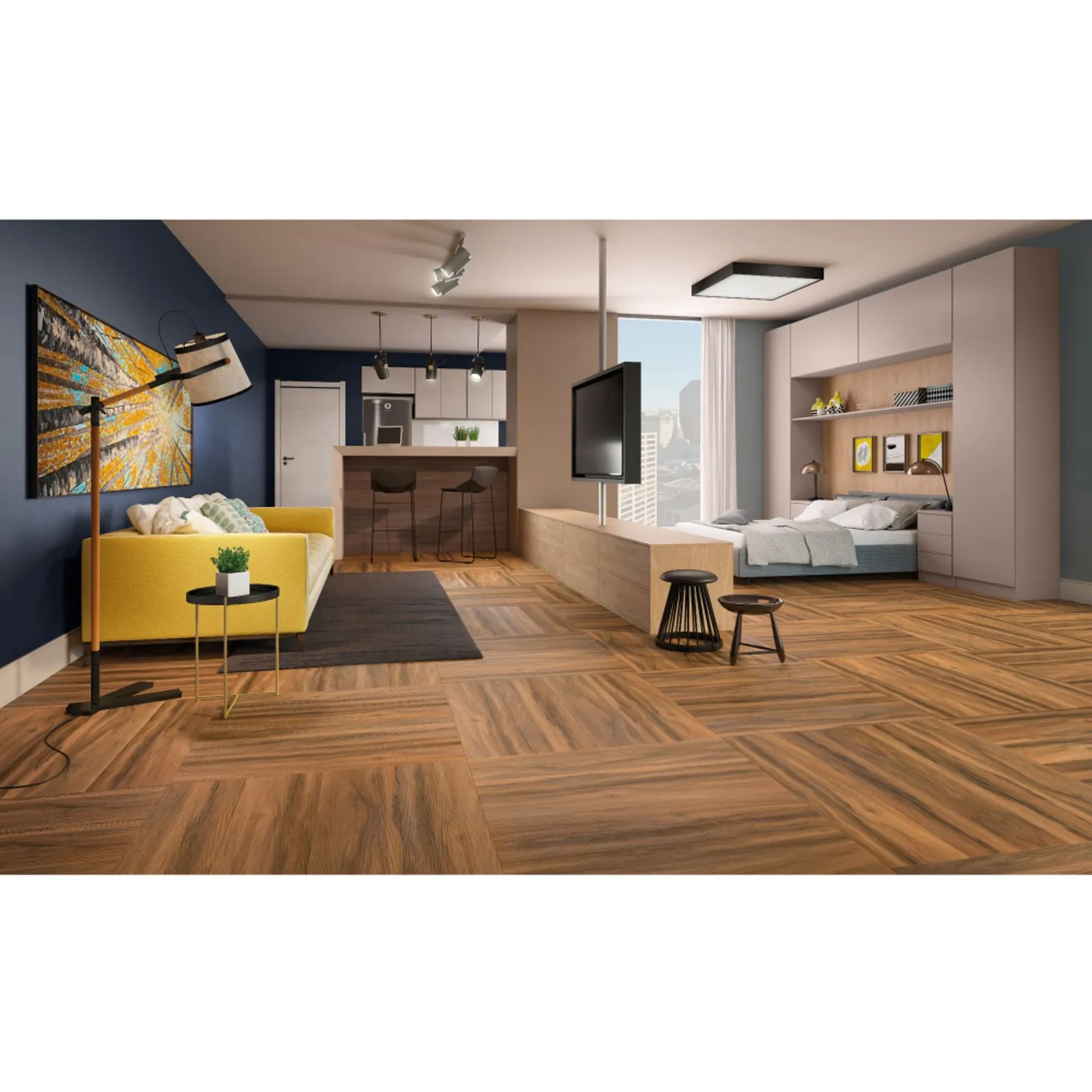 Tucson Basic LVT Eucafloor Piso Vinílico - valor do m2