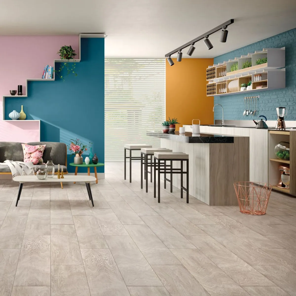 Alaska Working LVT Eucafloor Piso Vinílico