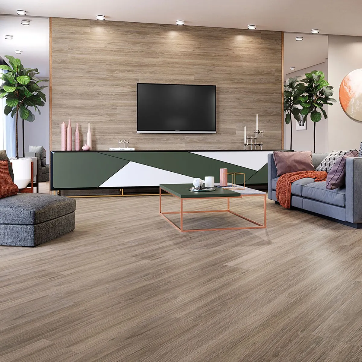 Carvalho Canela Prime Click Eucafloor Piso Laminado - valor do m2