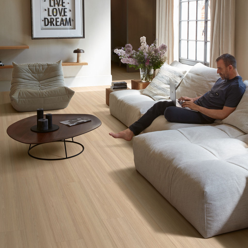 Carvalho Vanilla Smart Quick Step Piso Laminado - valor do m²