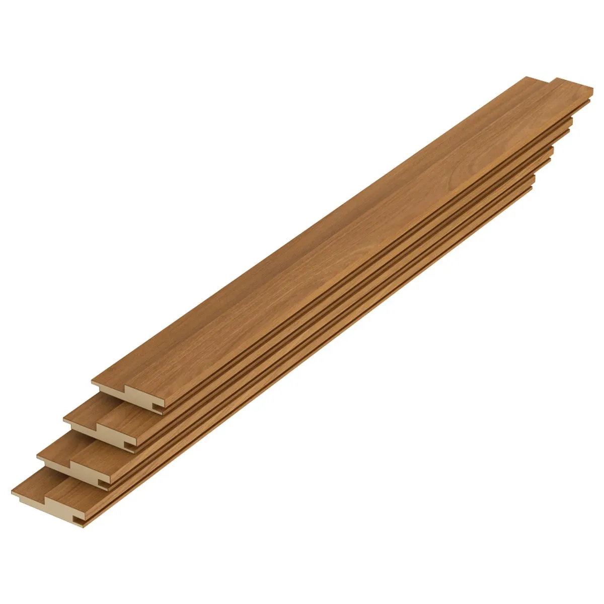 Ripado Em Barras Eucatex RU Louro Freijó 270 cm x 5,5 cm - valor da barra