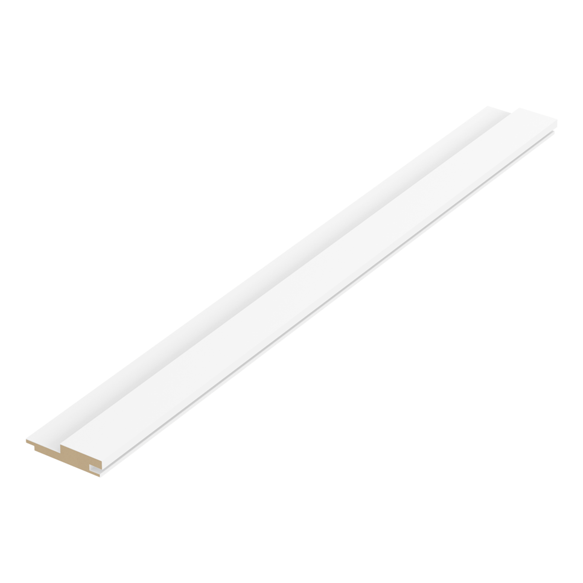 Ripado em barras Eucatex RU Branco Max 270cm x 5,5cm - valor da barra