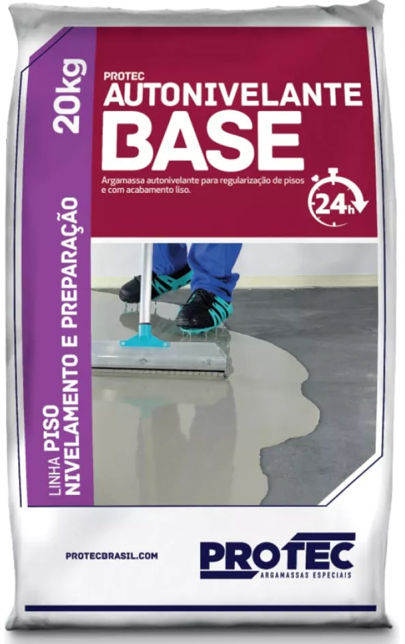 Massa Autonivelante Base Protec 20kg - 24h