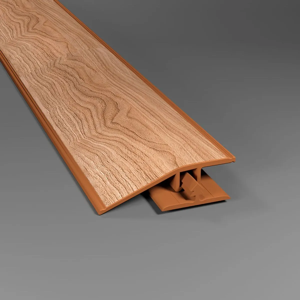 Perfil Redutor Eucafloor Tecno Nº10 180 x 4,85 cm - valor da barra