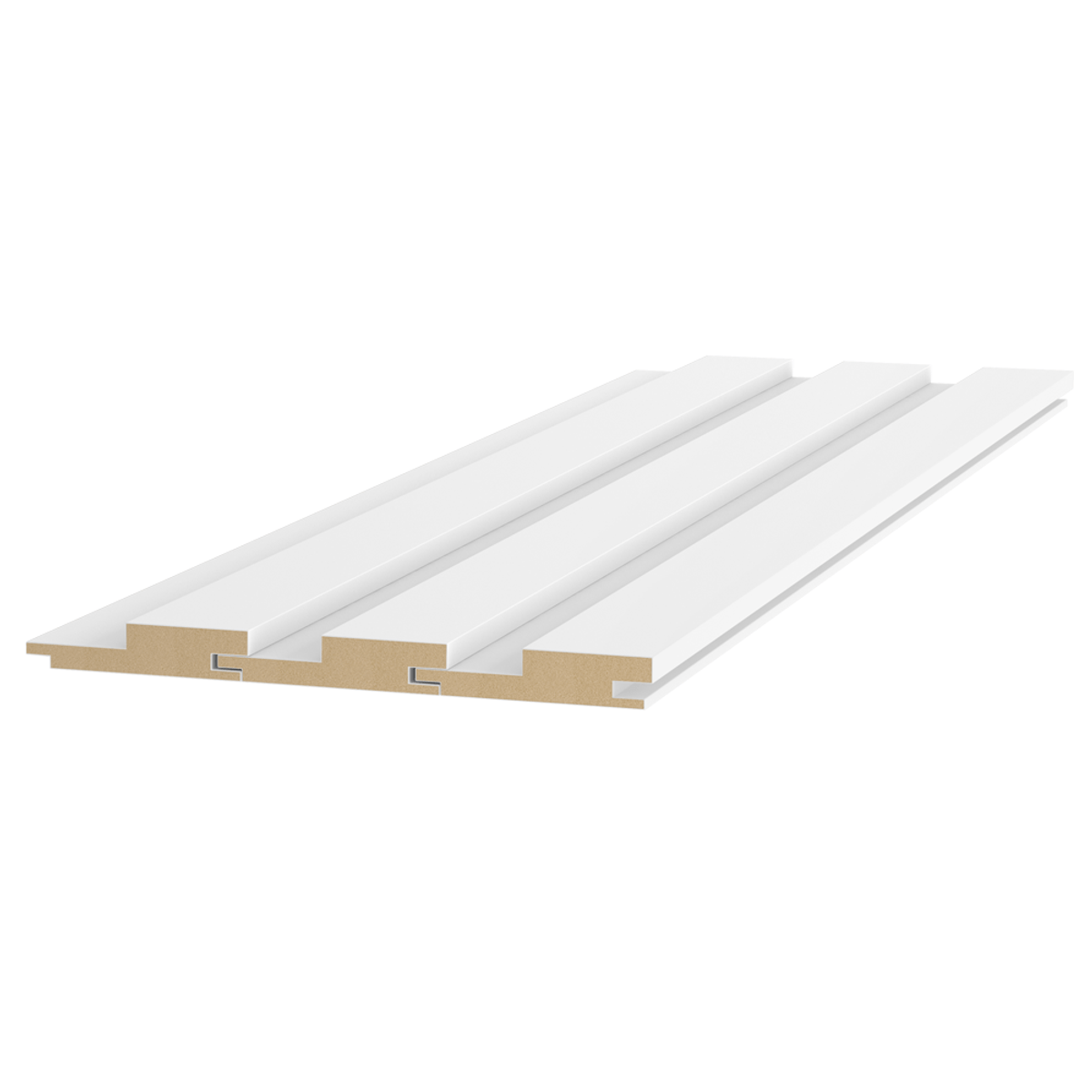 Ripado em barras Eucatex RU Branco Max 270cm x 5,5cm - valor da barra