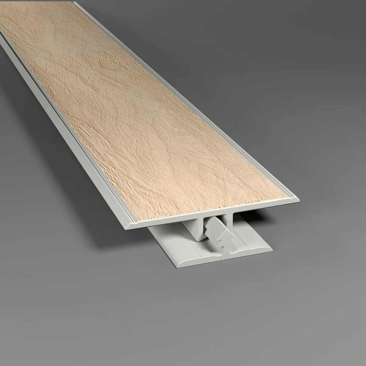 Perfil T Eucafloor Tecno Nº17 180 x 3,7 cm - valor da barra