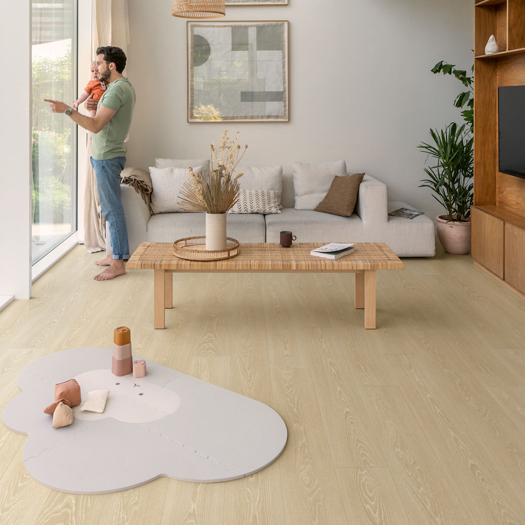Carvalho Congelado Bege Smart Quick Step Piso Laminado - valor do m²
