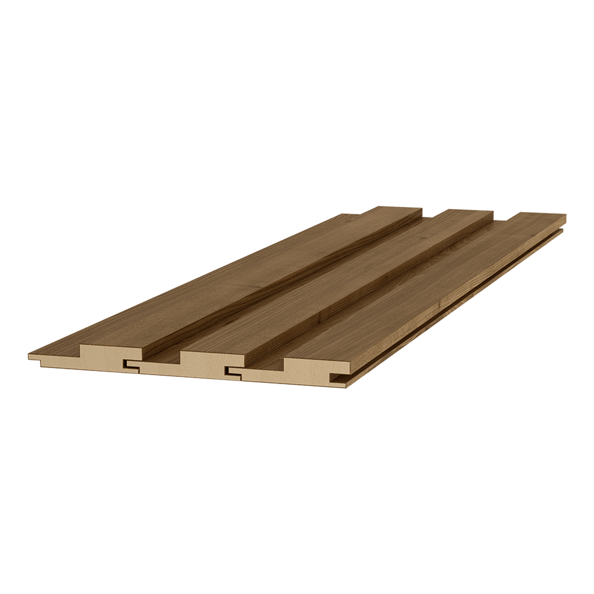 Ripado em barras Eucatex RU Freijó Âmbar 270cm x 5,5cm - valor da barra