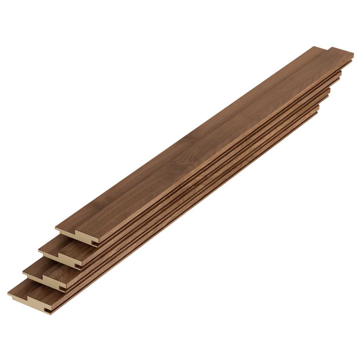 Ripado Em Barras Eucatex RU Noce Oro 270 cm x 5,5 cm - valor da barra