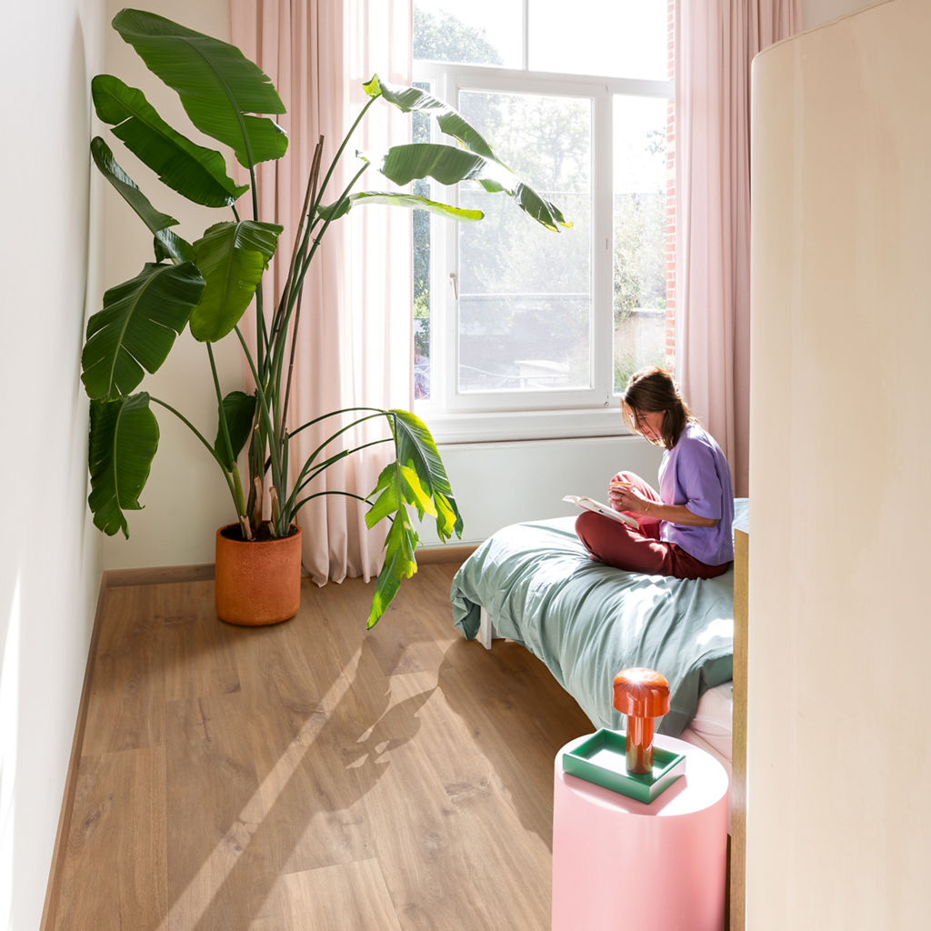 Carvalho Natural Midnight Smart Quick Step Piso Laminado - valor do m²