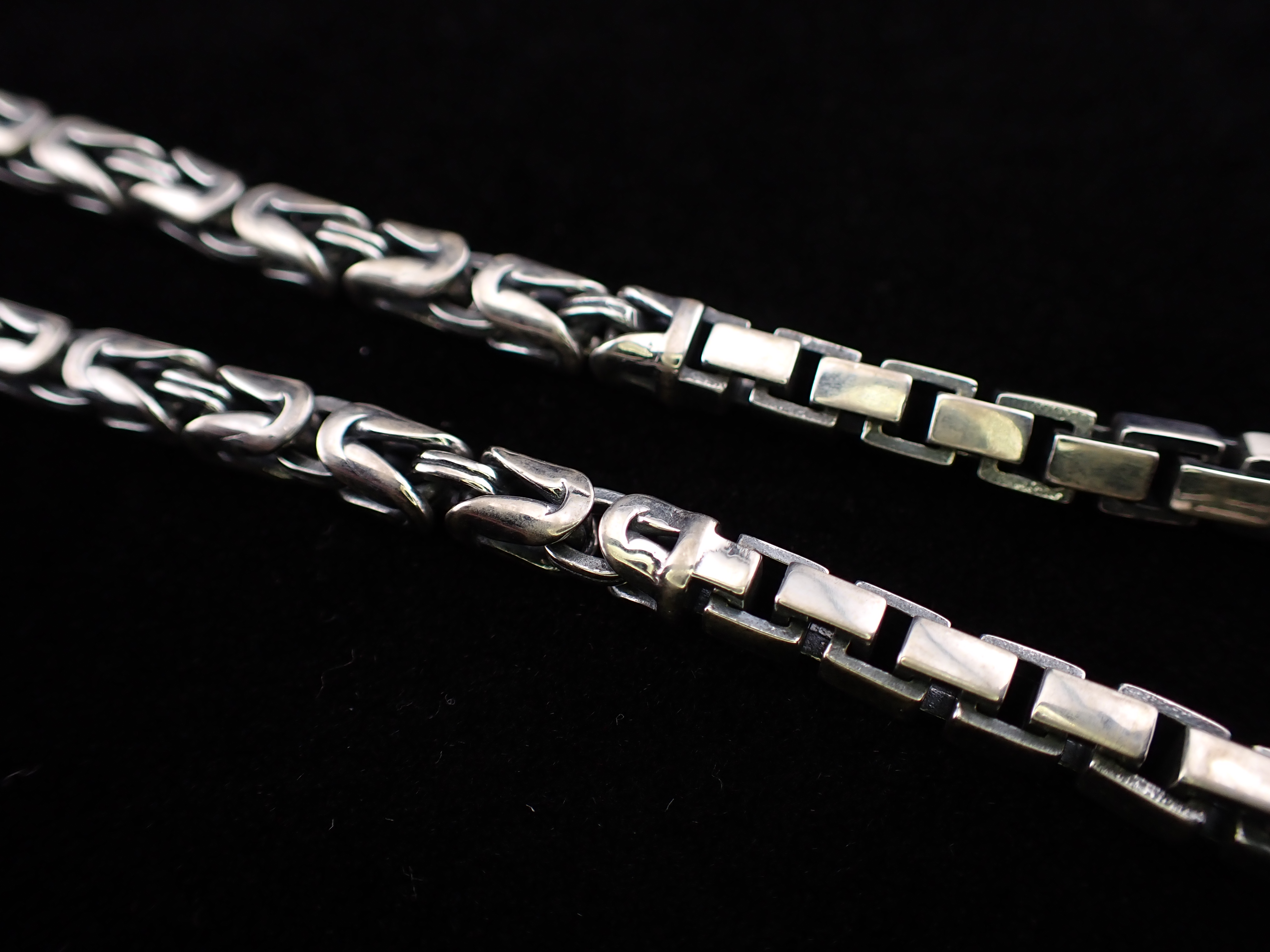 Byzantine Box Chain Necklace