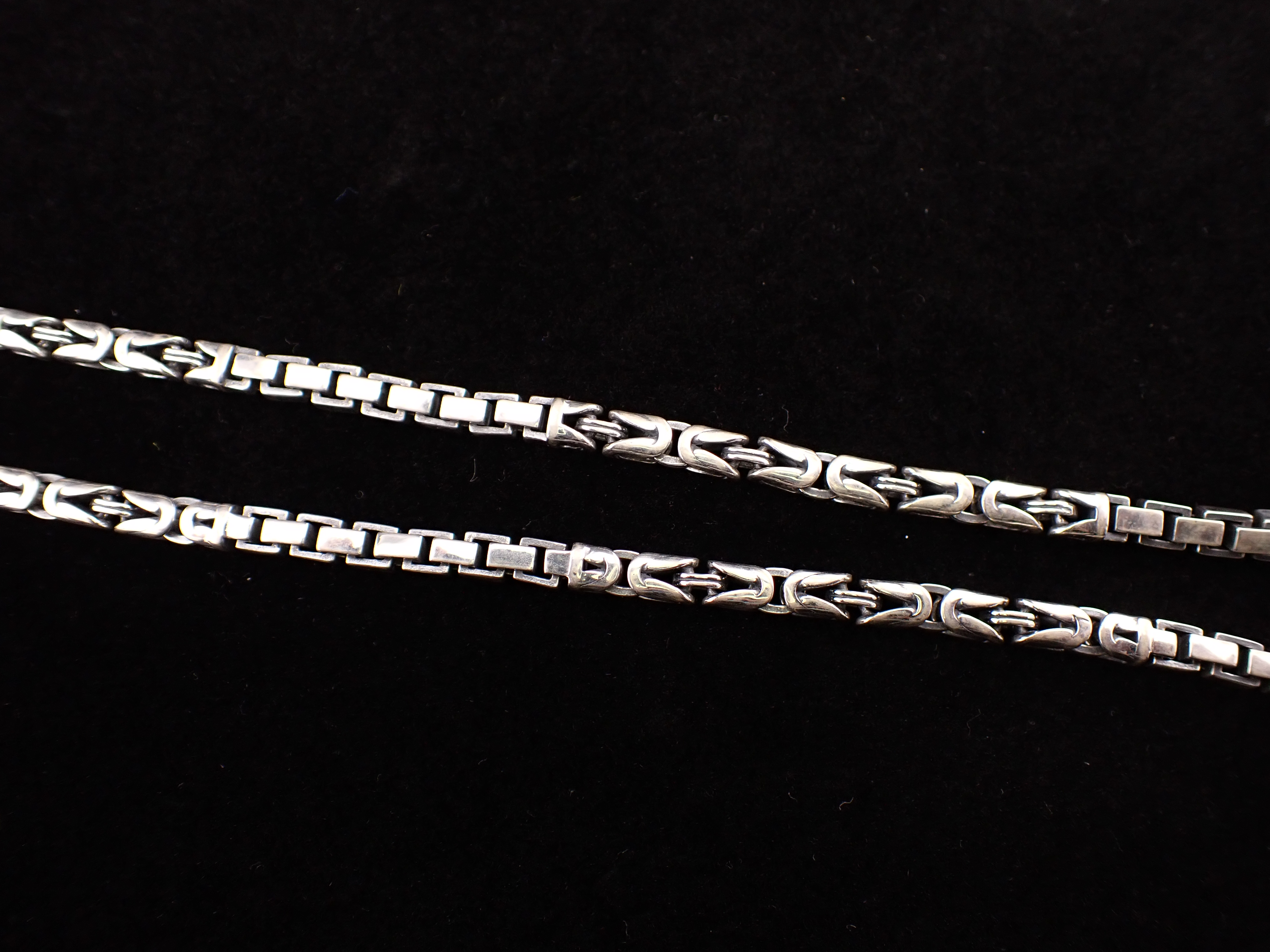 Byzantine Box Chain Necklace