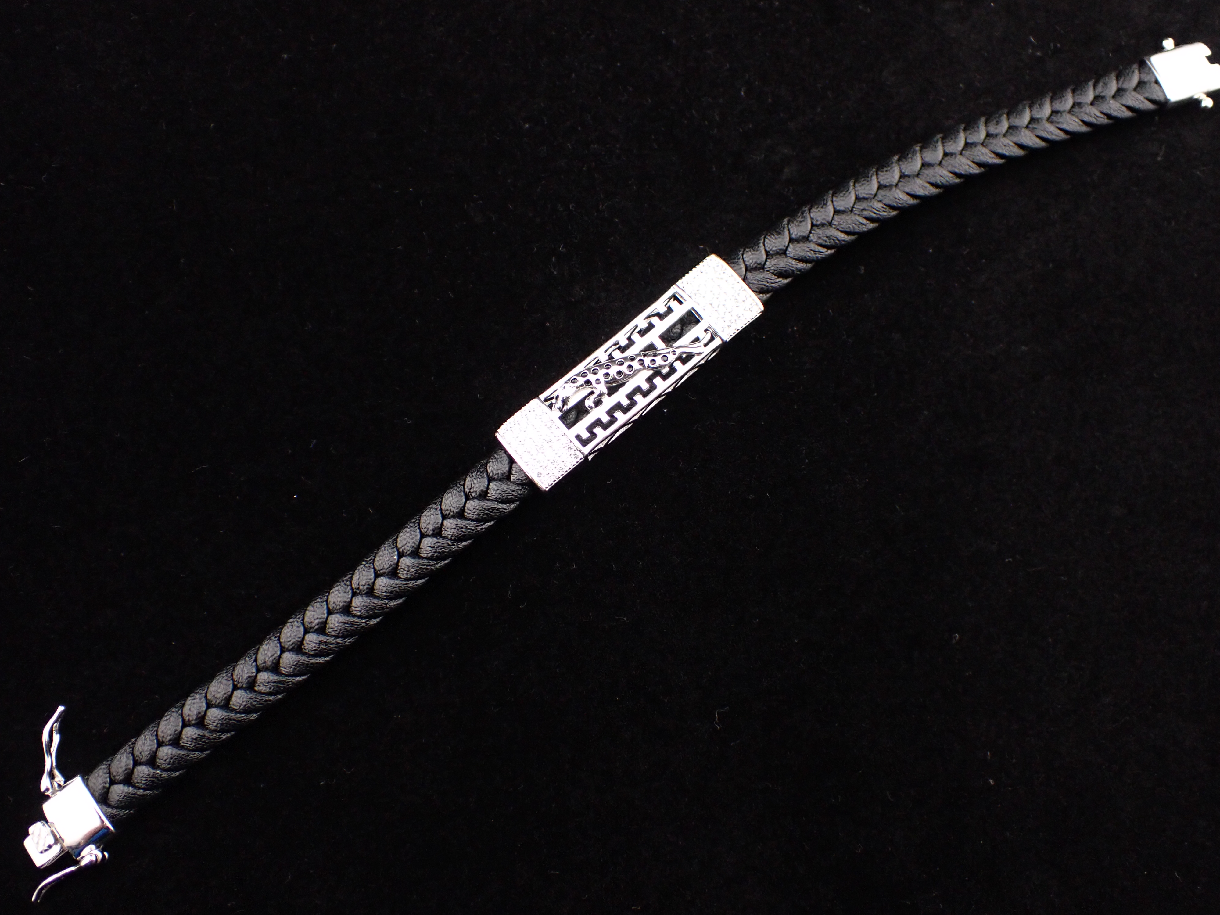 Men's Braided Leather Bracelet