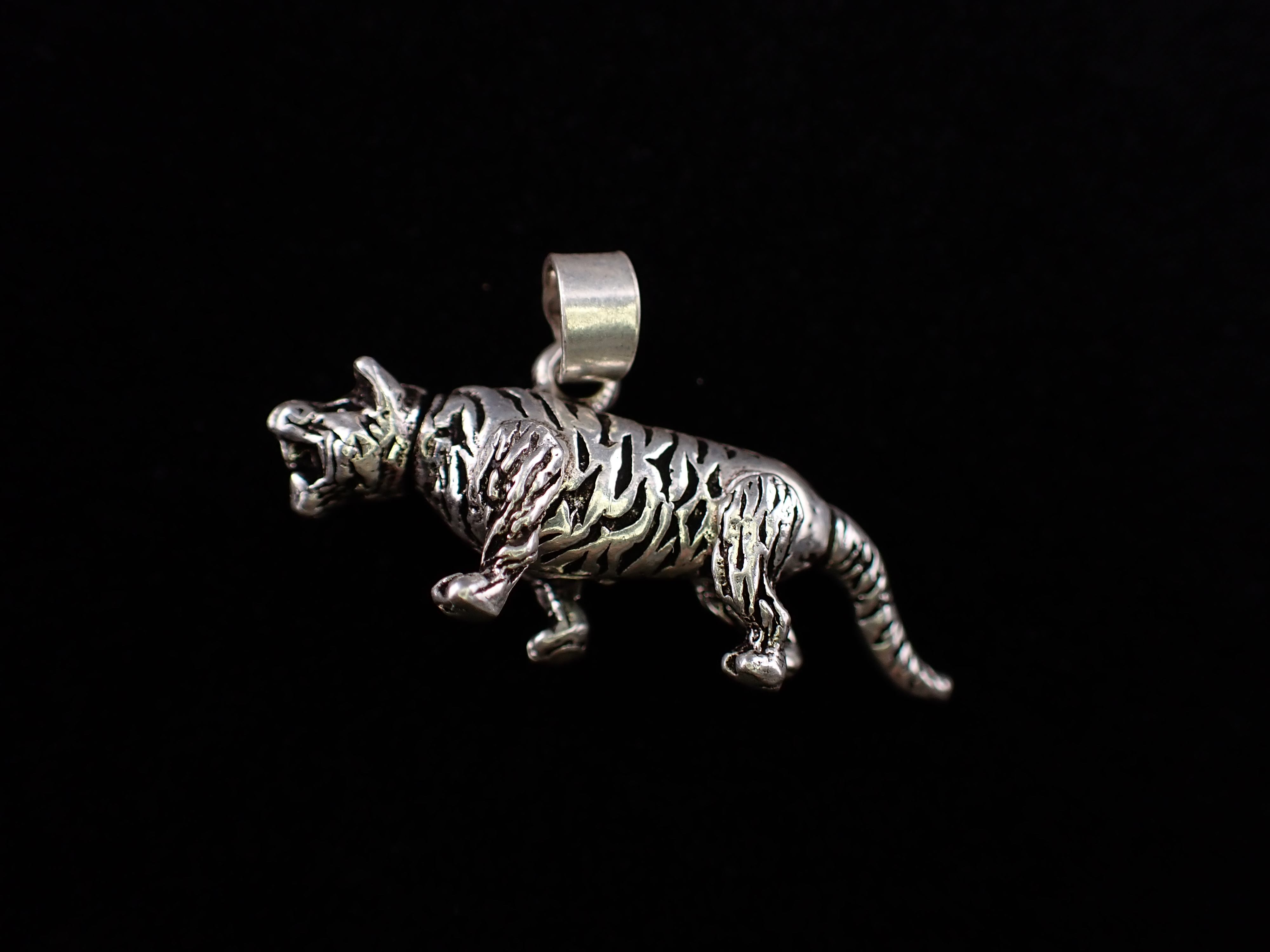Silver Tiger Pendant