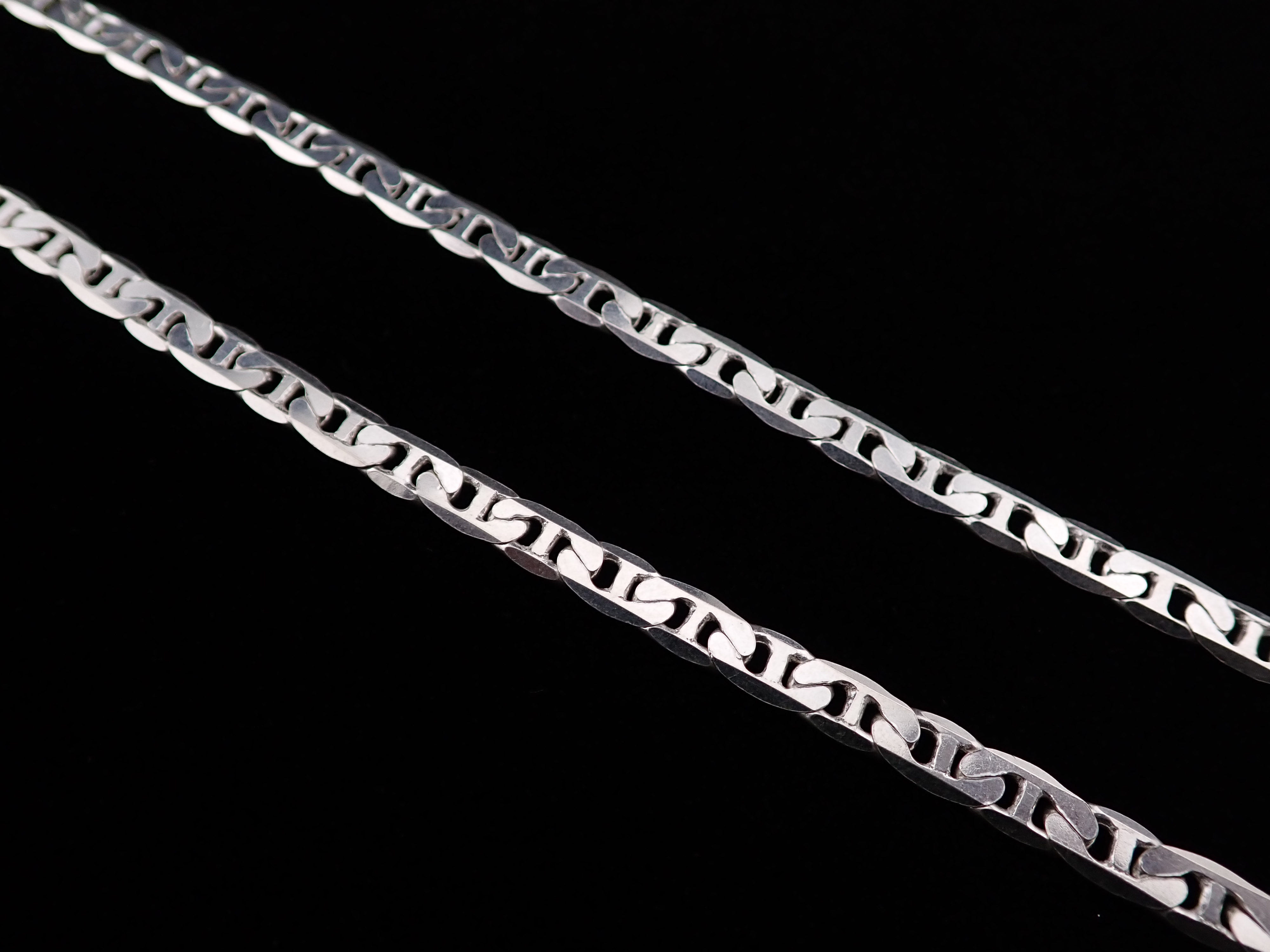 Silver Figaro Chain Necklace