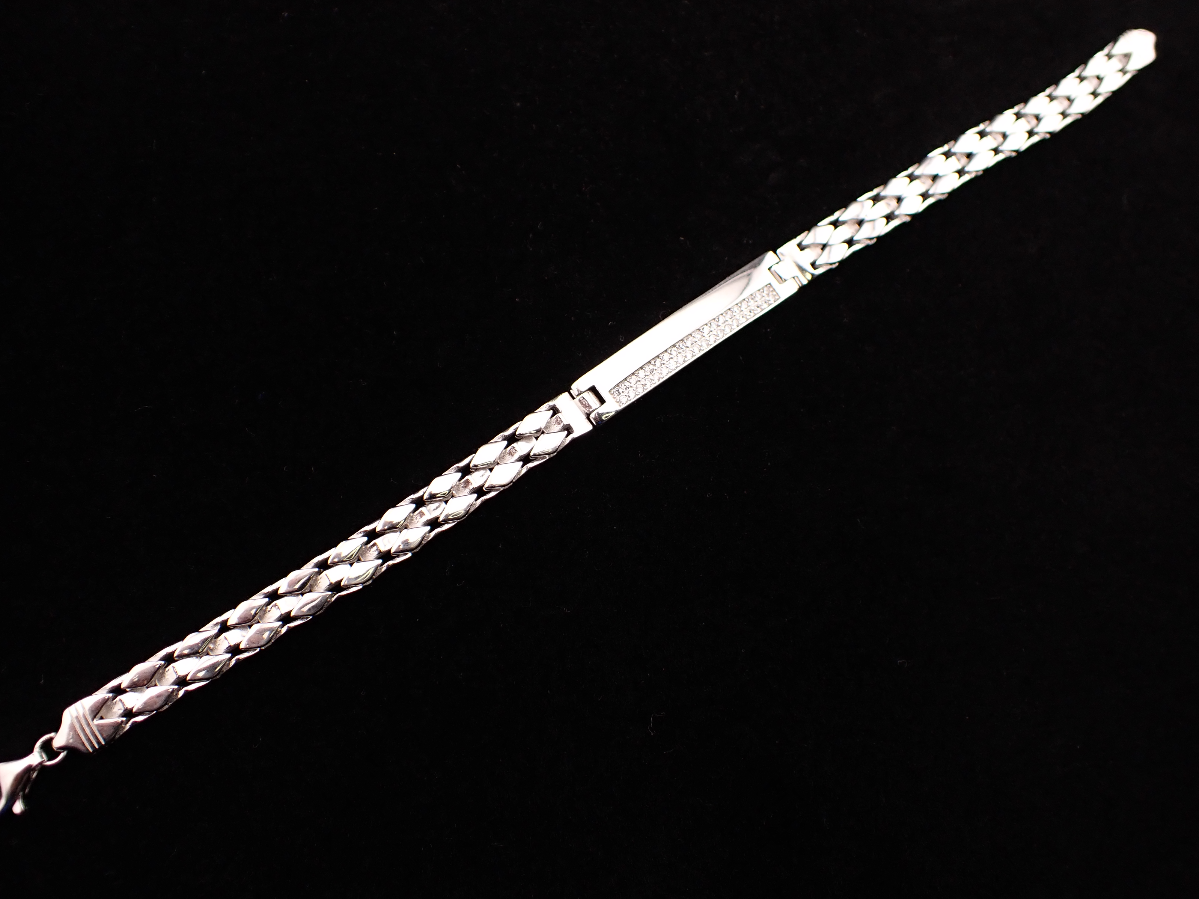 Men's Silver Chain Bracelet