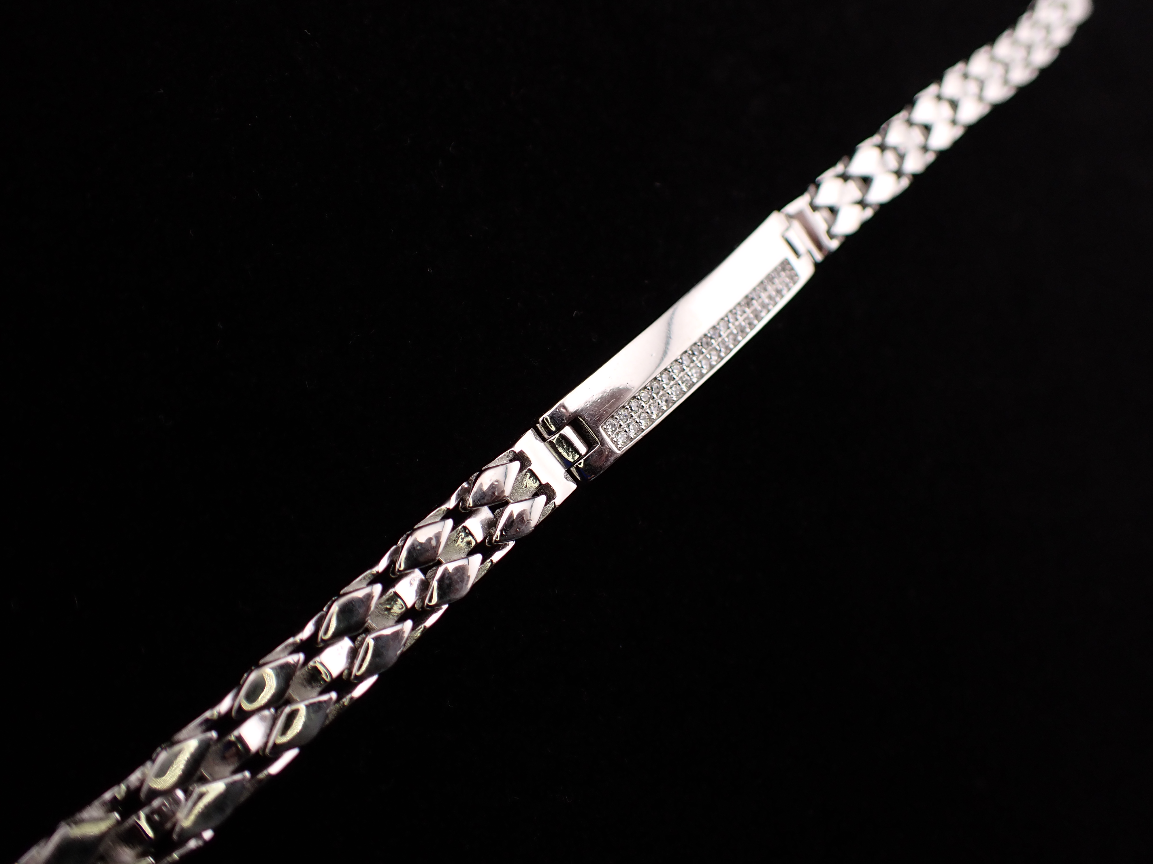 Men's Silver Chain Bracelet