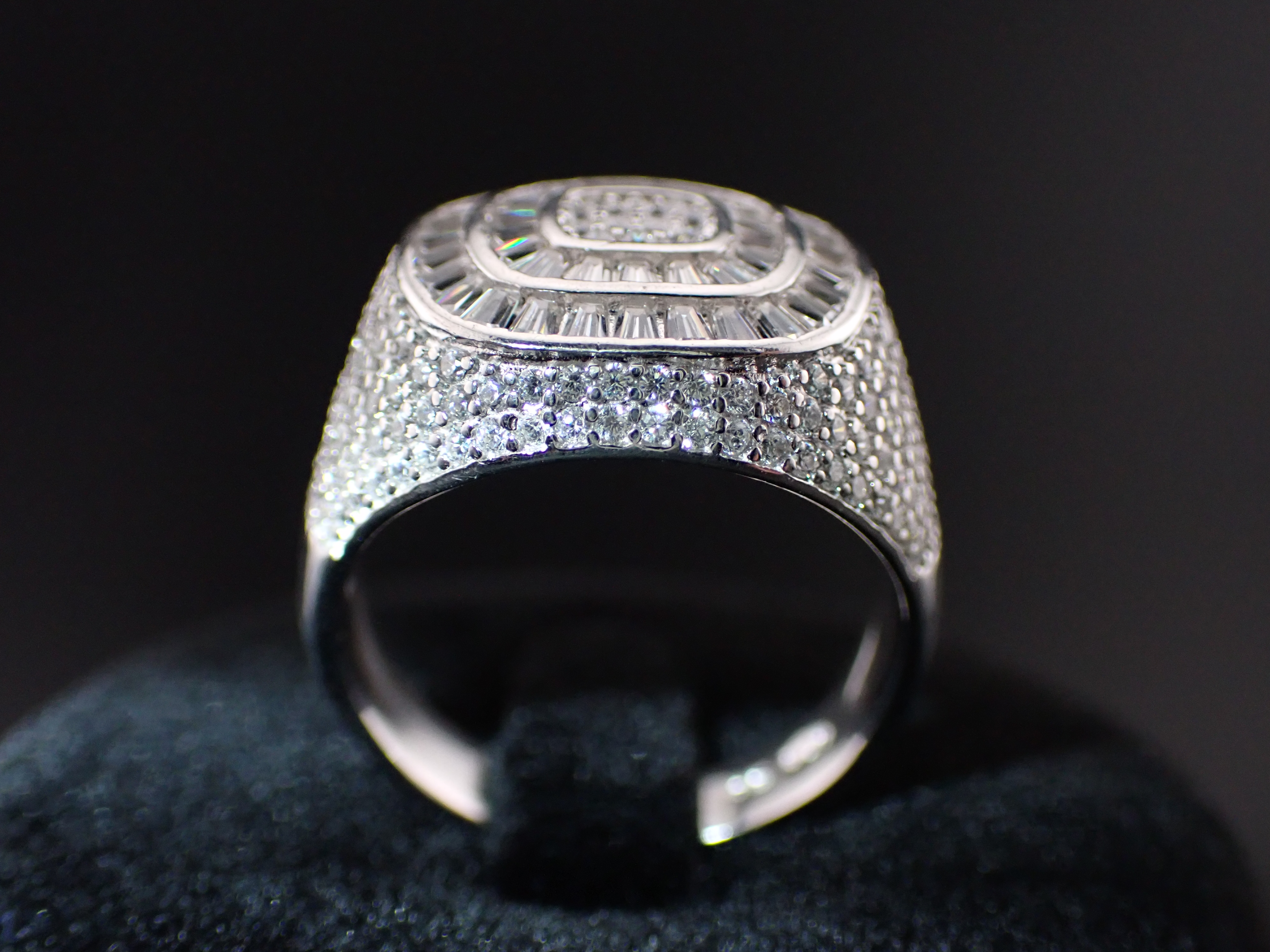 Commanding Silver Luxury Ring