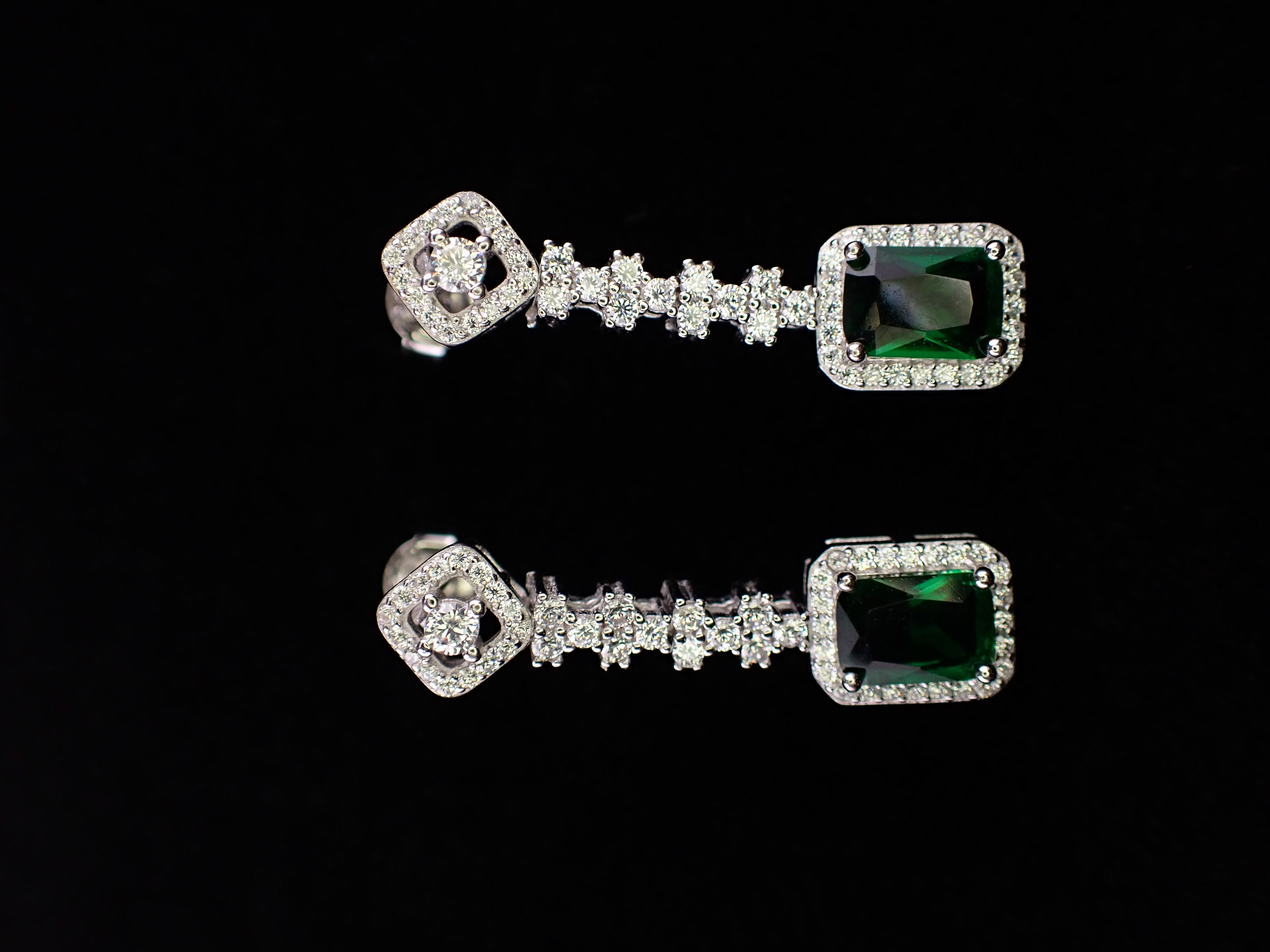 Green & White Stone Full Set