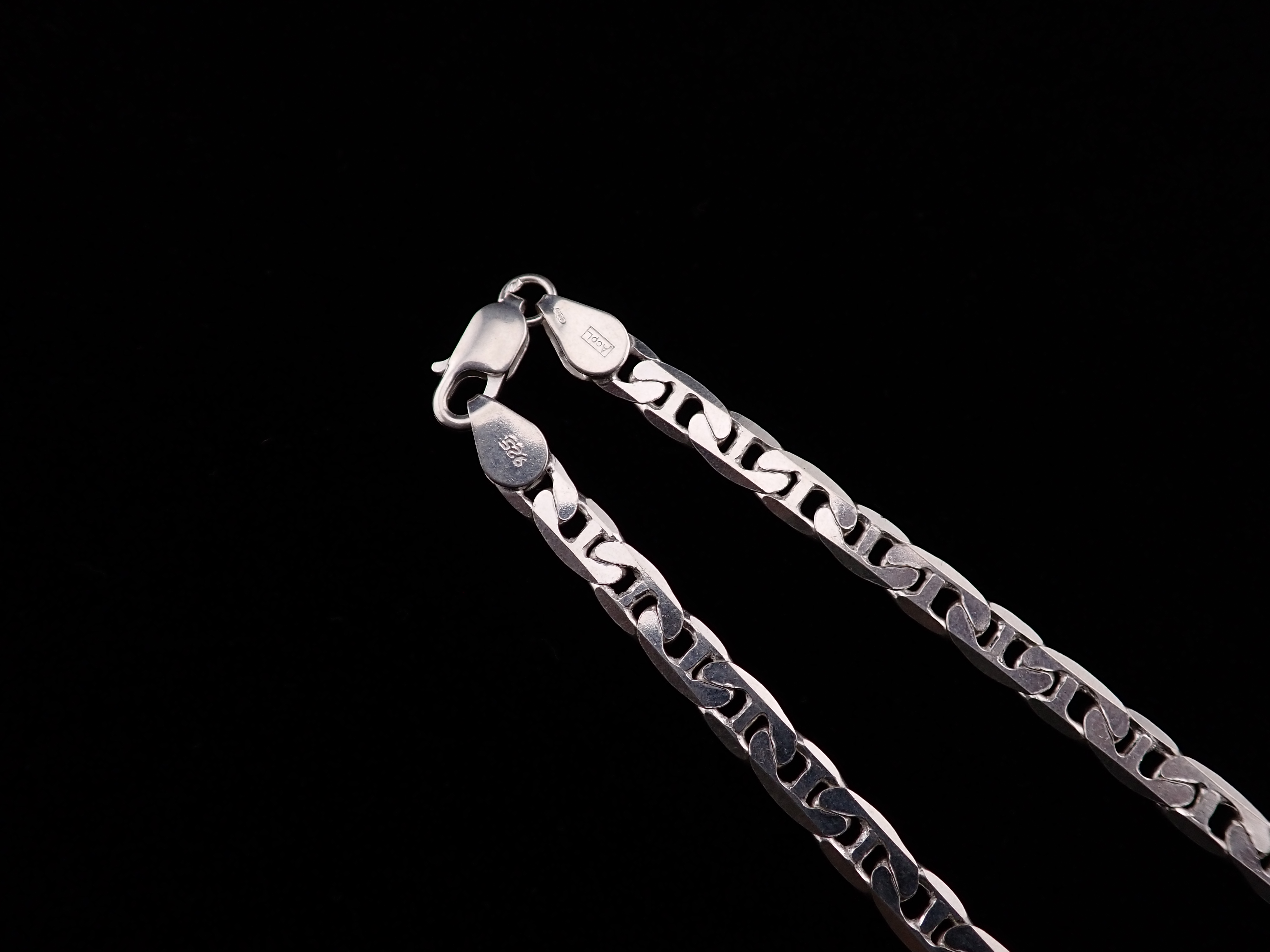 Silver Figaro Chain Necklace