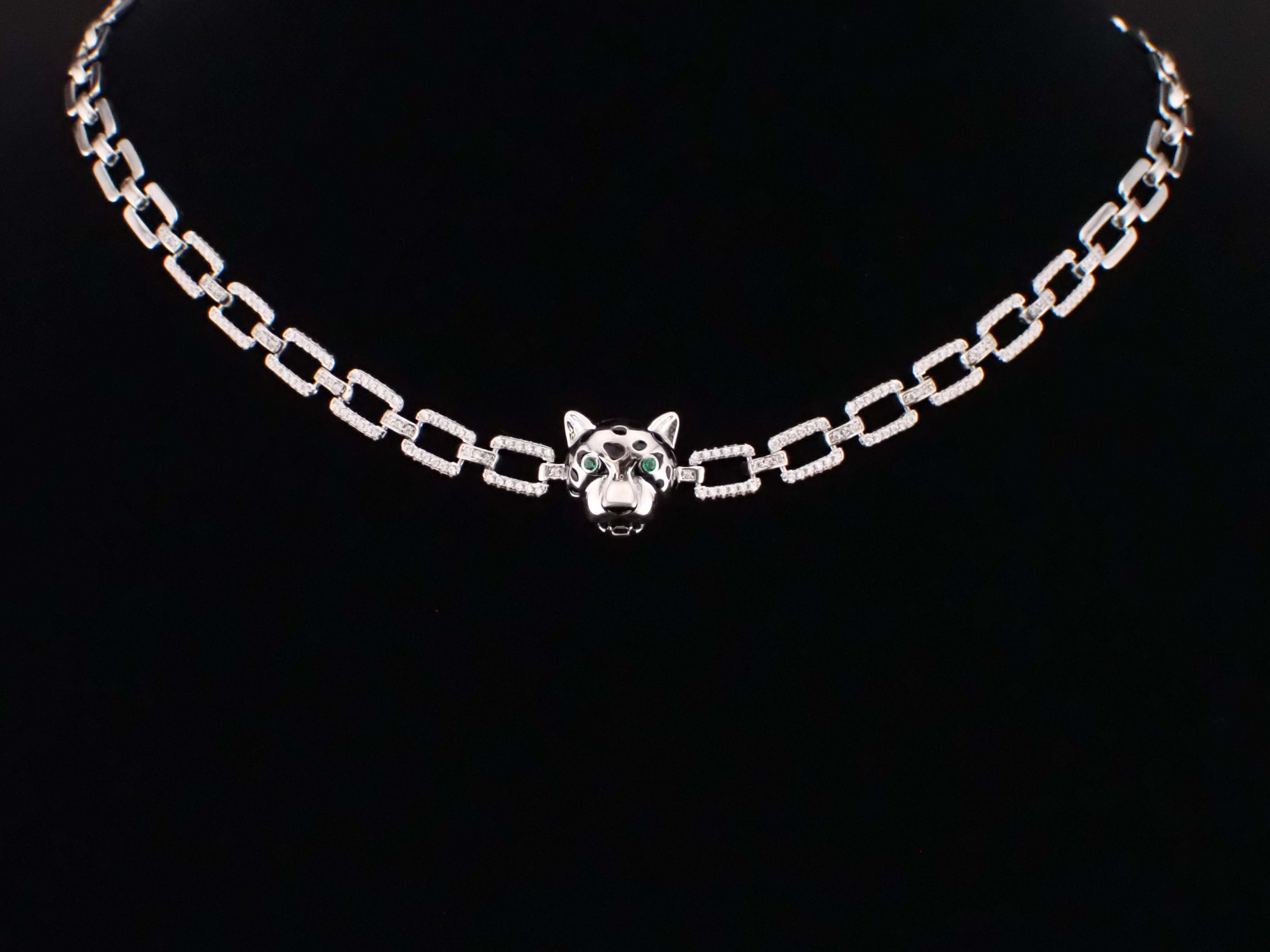 Panther Head Jewelry Set