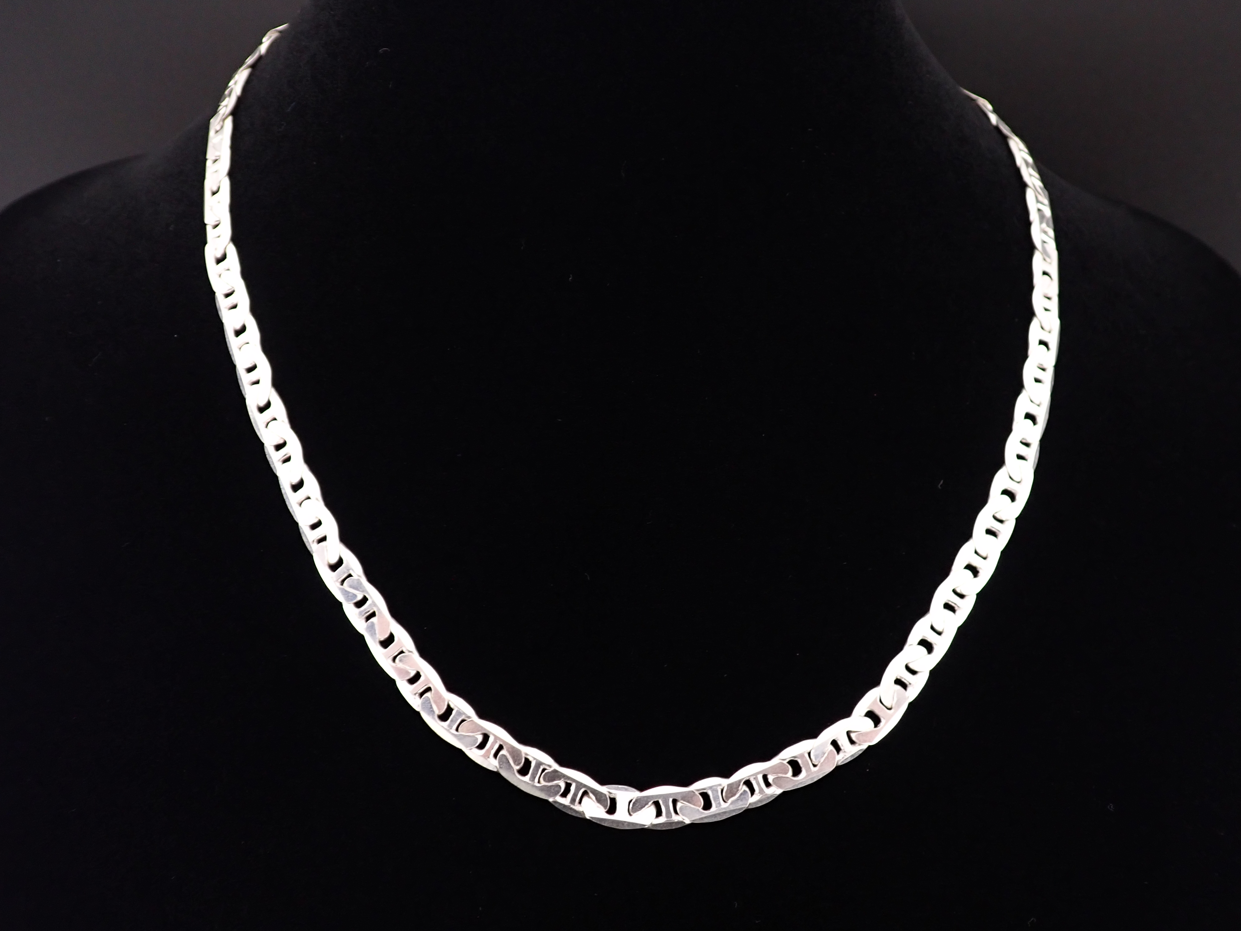 Silver Figaro Chain Necklace