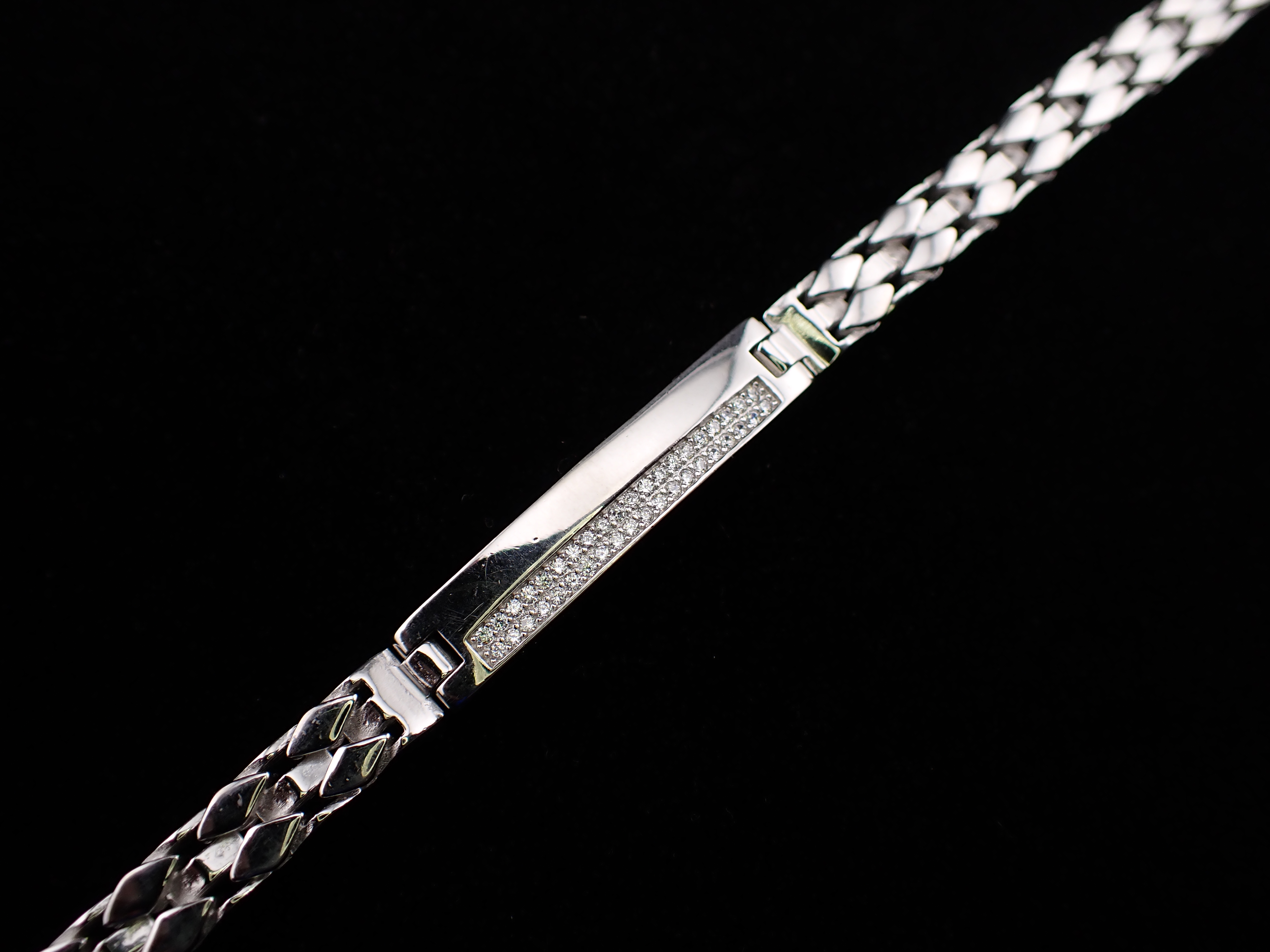 Men's Silver Chain Bracelet