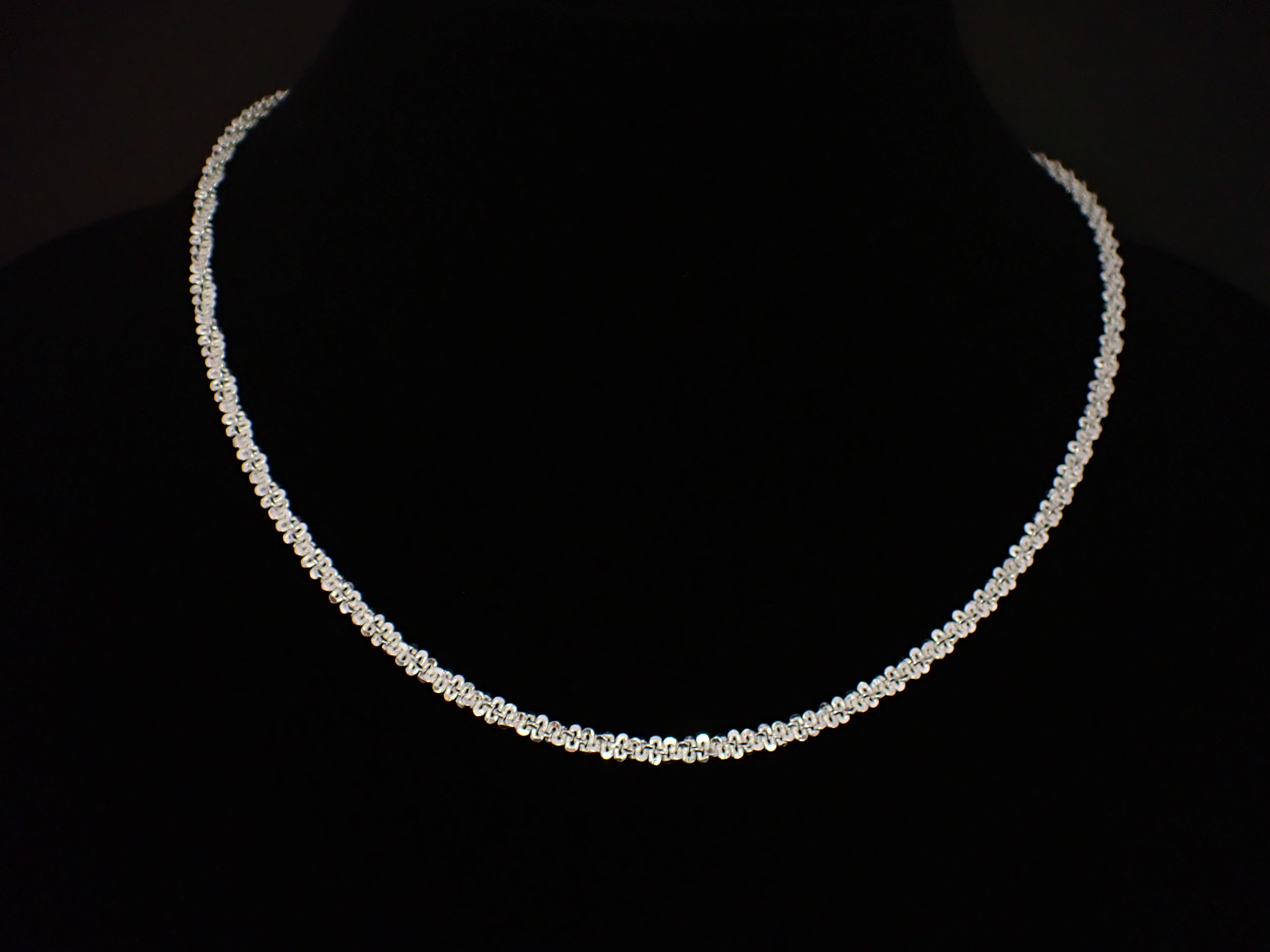 Sterling Silver Byzantine Chain Necklace