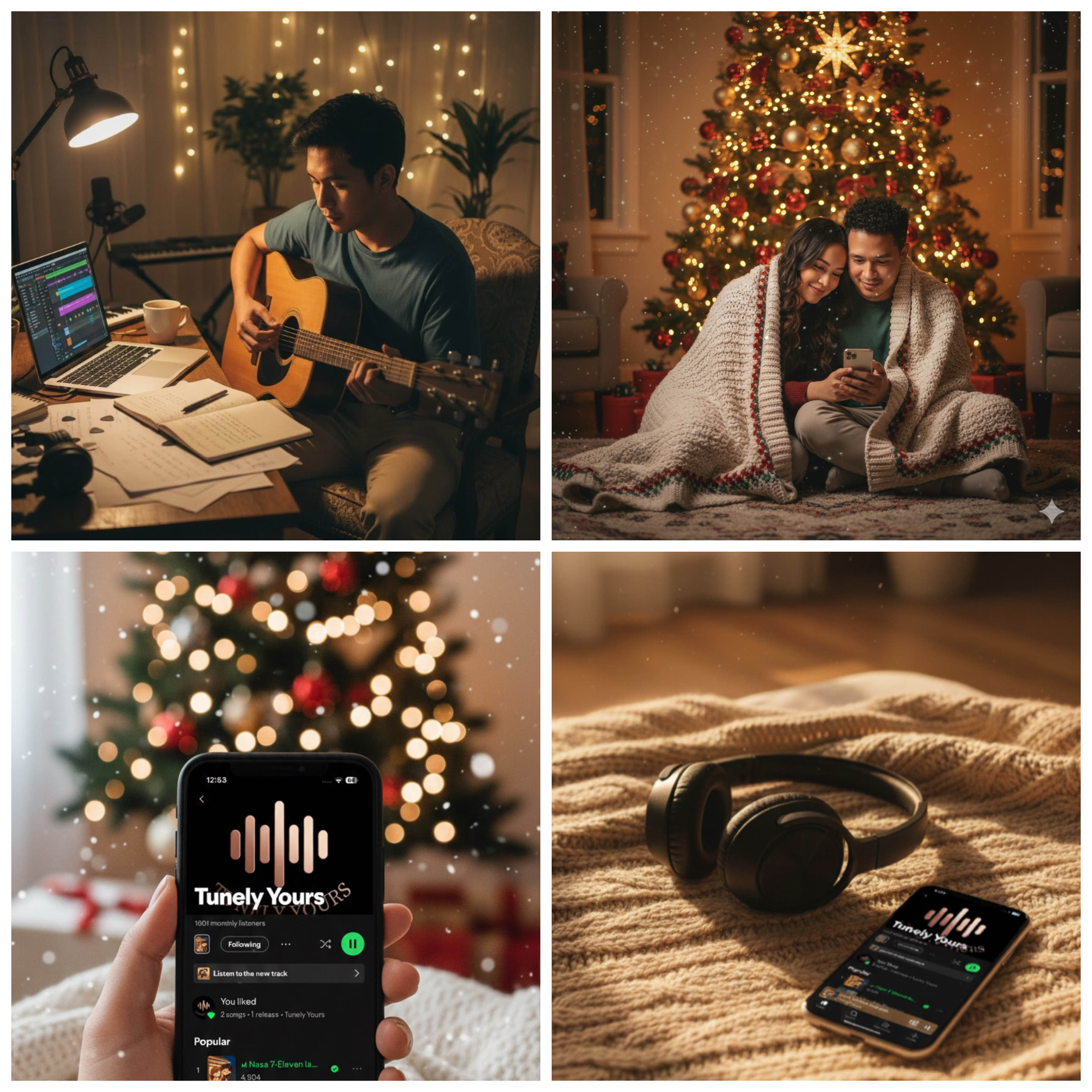 Christmas Bundle: Personalized Song + Spotify Upload