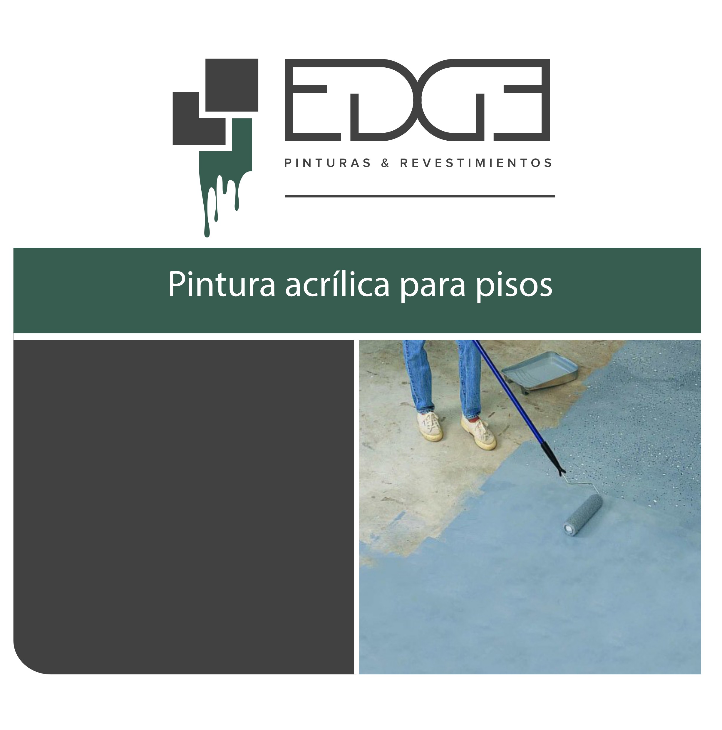 Pintura acrílica para pisos