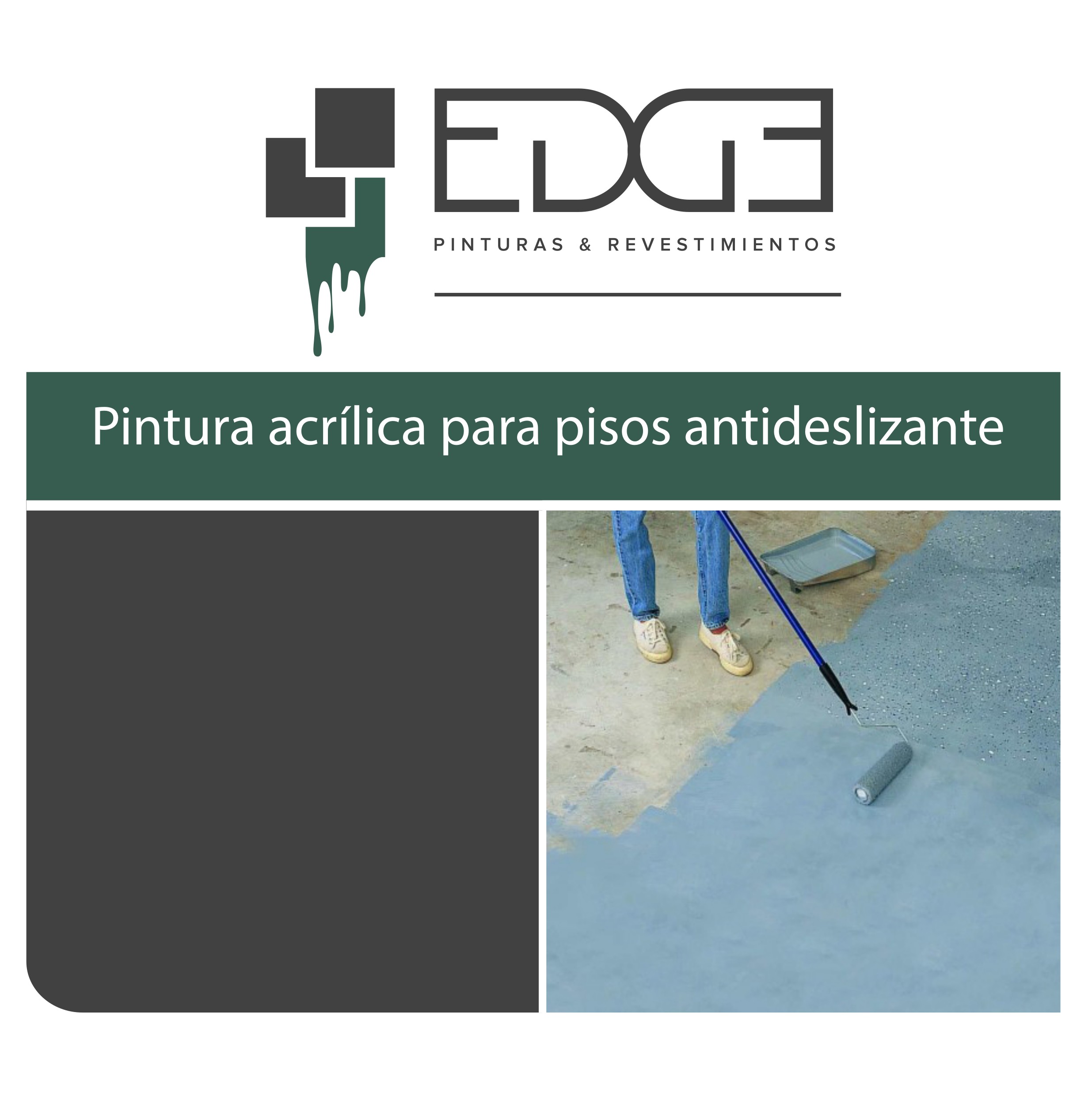 Pintura acrílica para pisos antideslizante