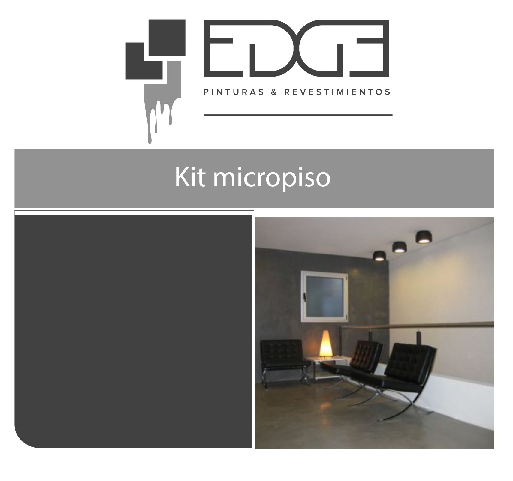 kit microcemento