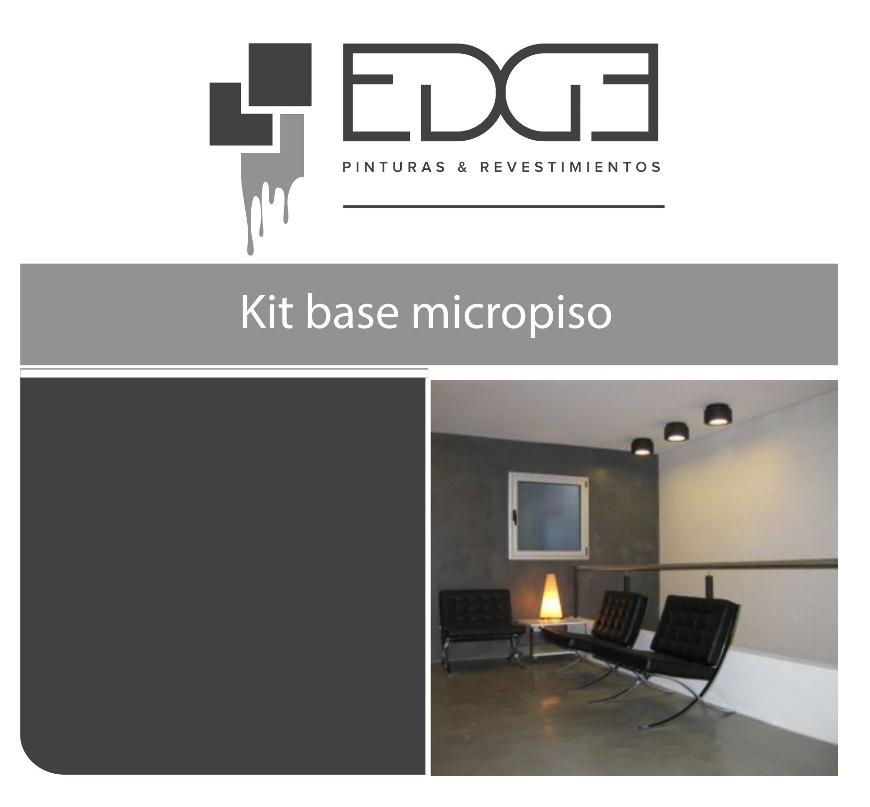kit base microcemento