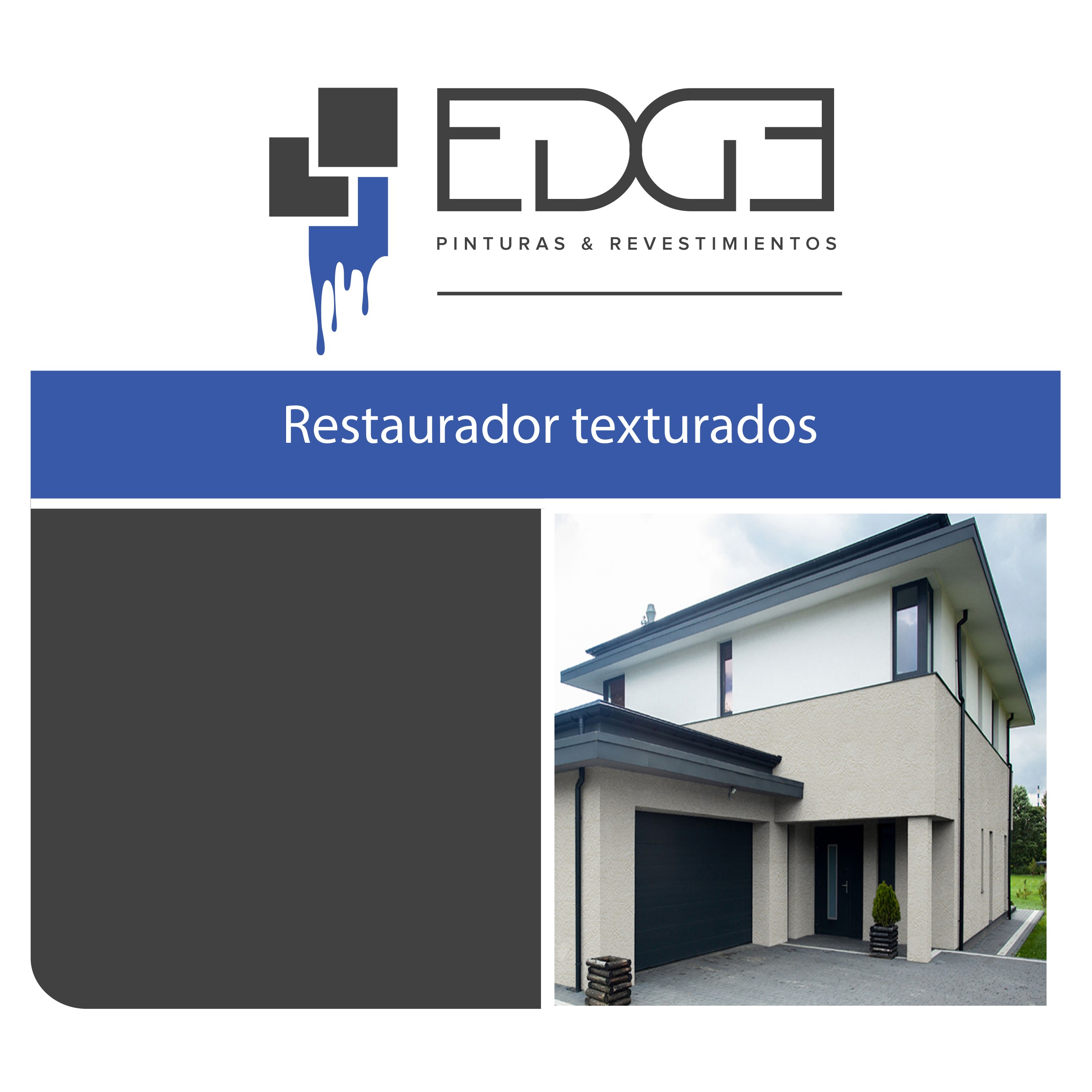 Restaurador para revestimientos texturados